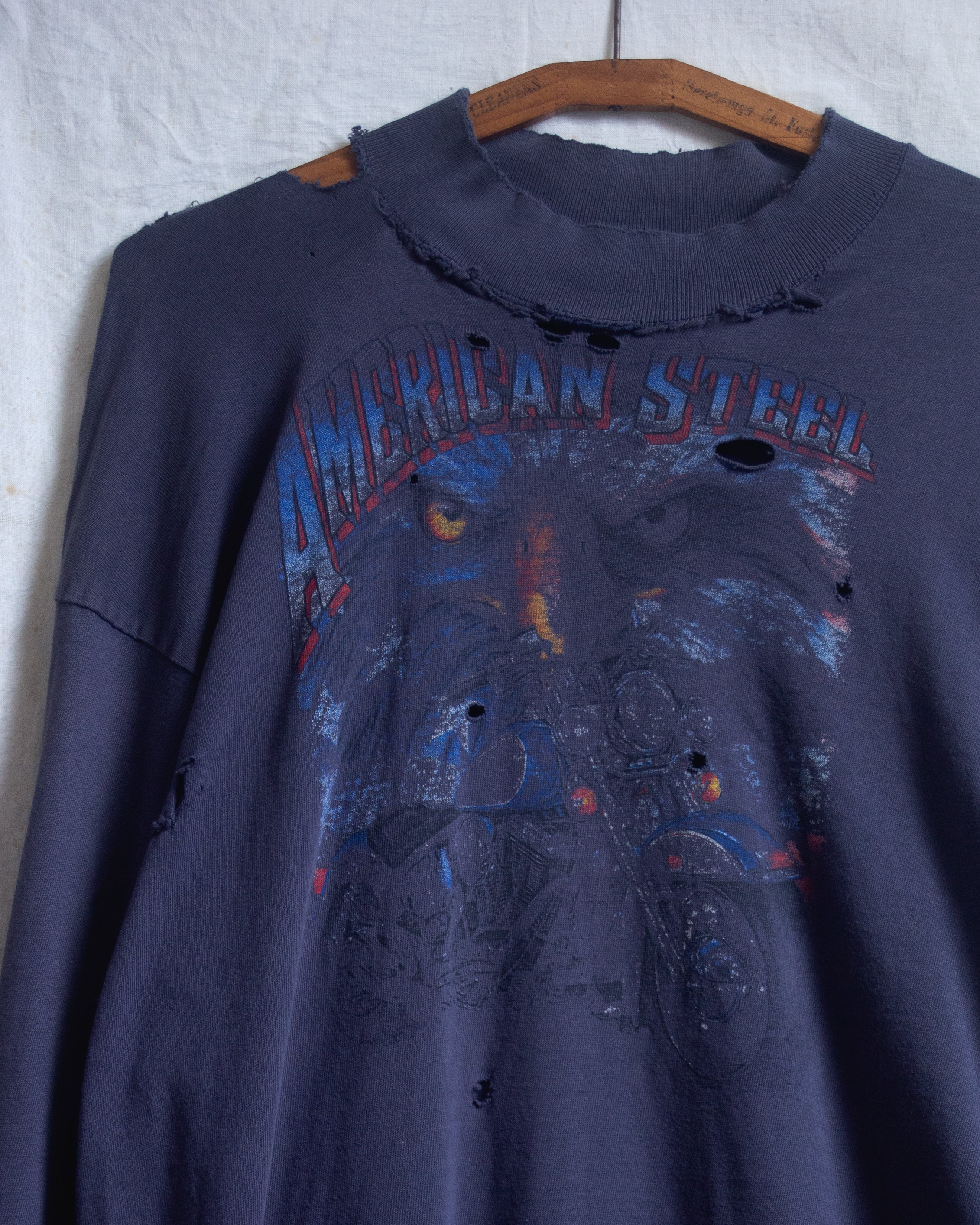 2000s Thrashed and repaired biker LS