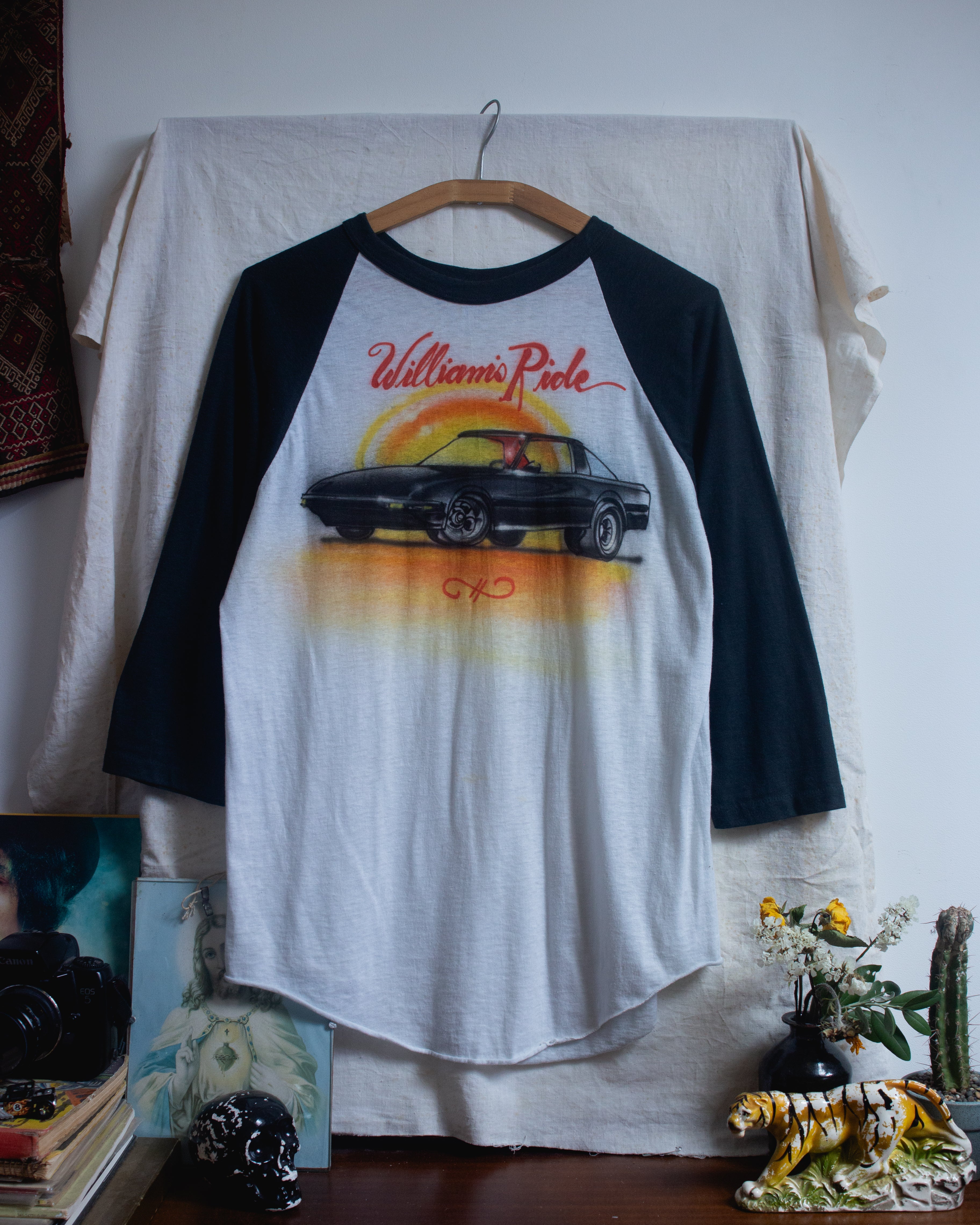 1980s Wills Rx7 3/4 Tee Size L