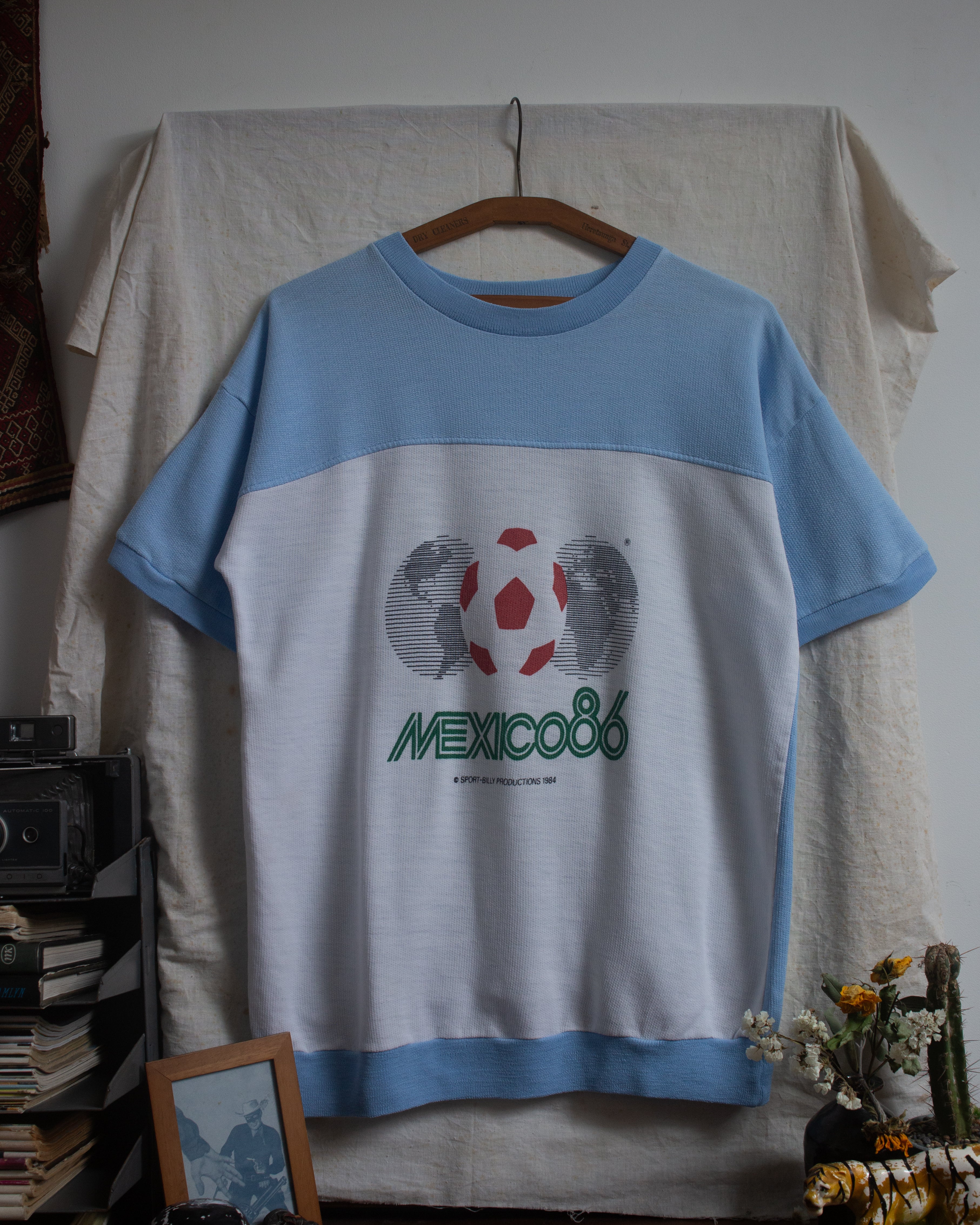 1986 Fifa World Cup Mexico Short Sleeve Crewneck