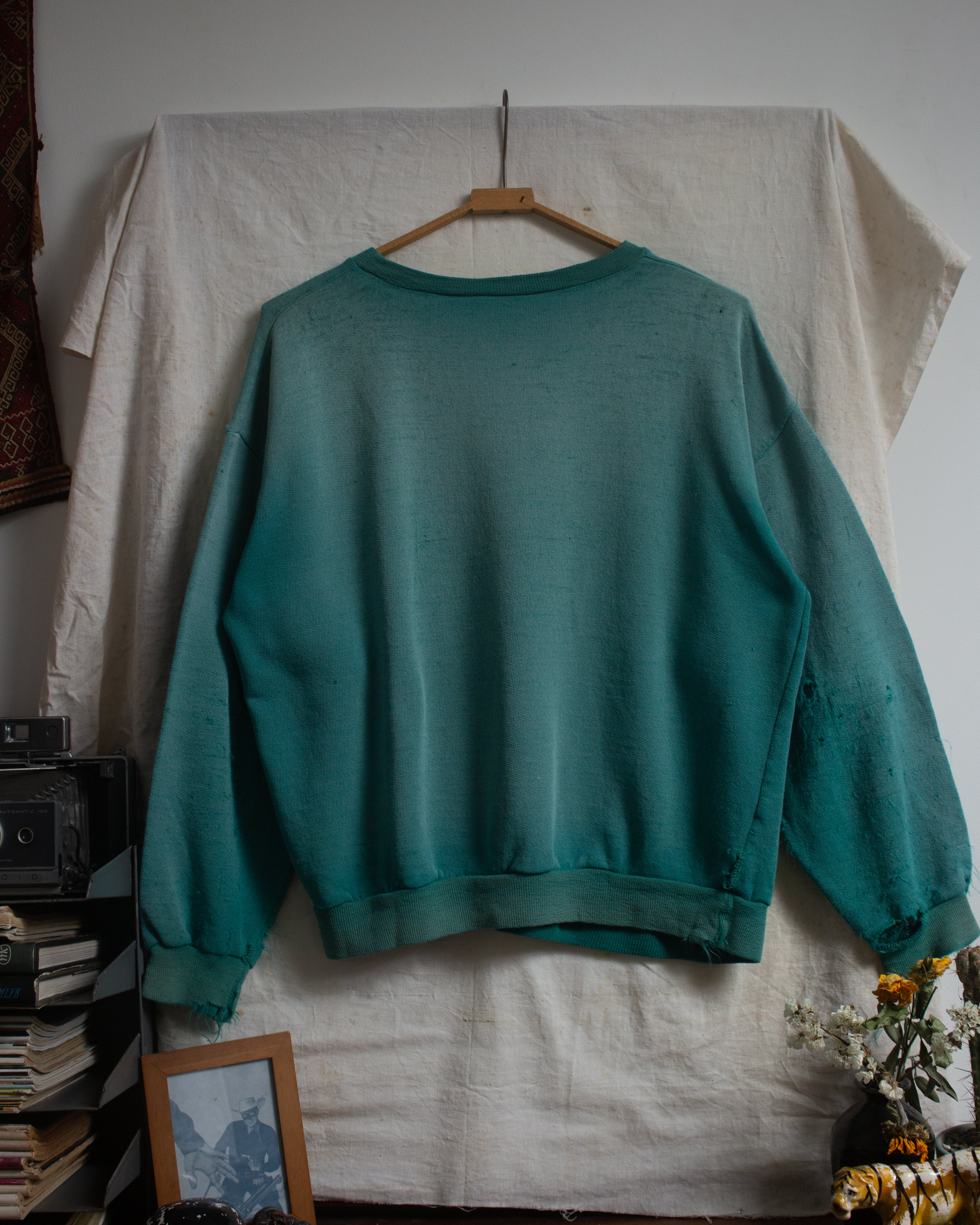 1970S/80S Thrashed Crewneck Size XL