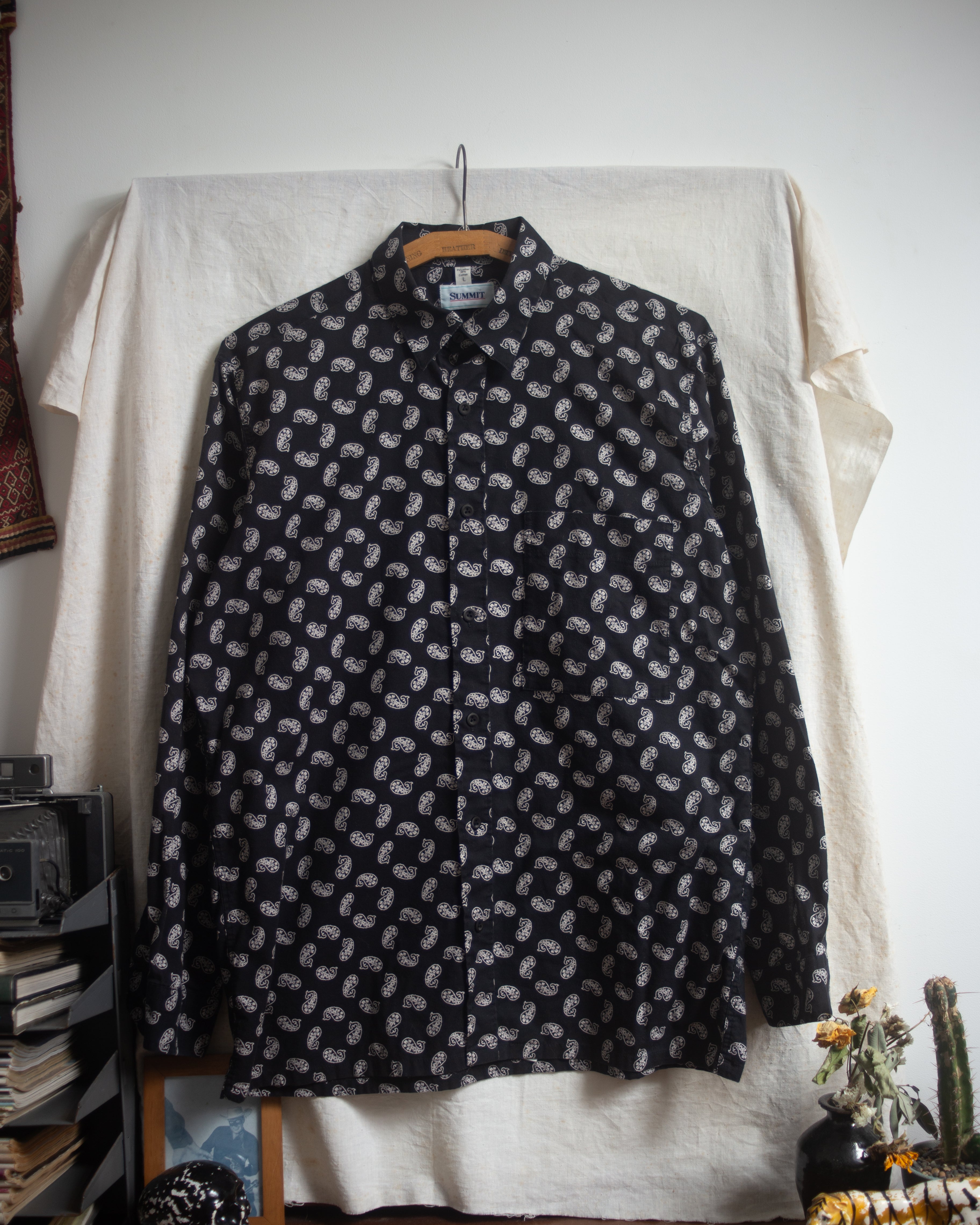 70S/80S paisley shirt