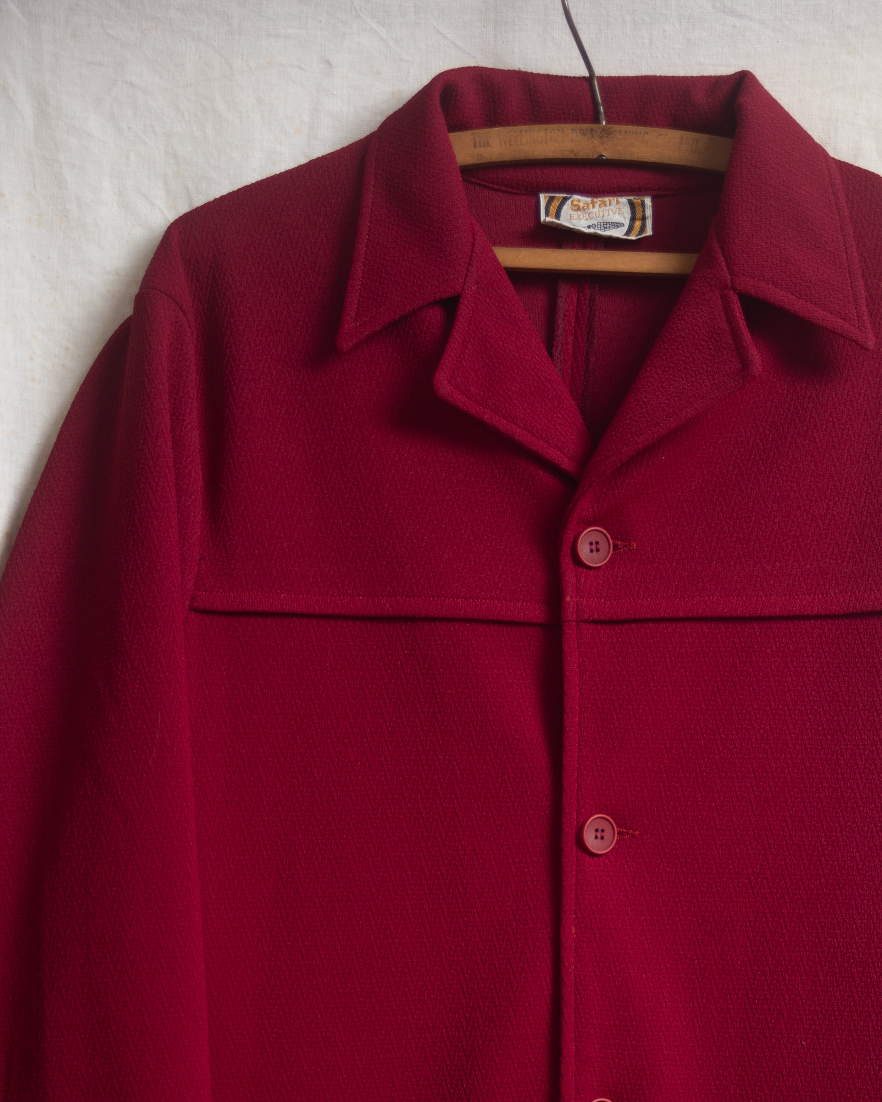 70S crimplene safari blazer