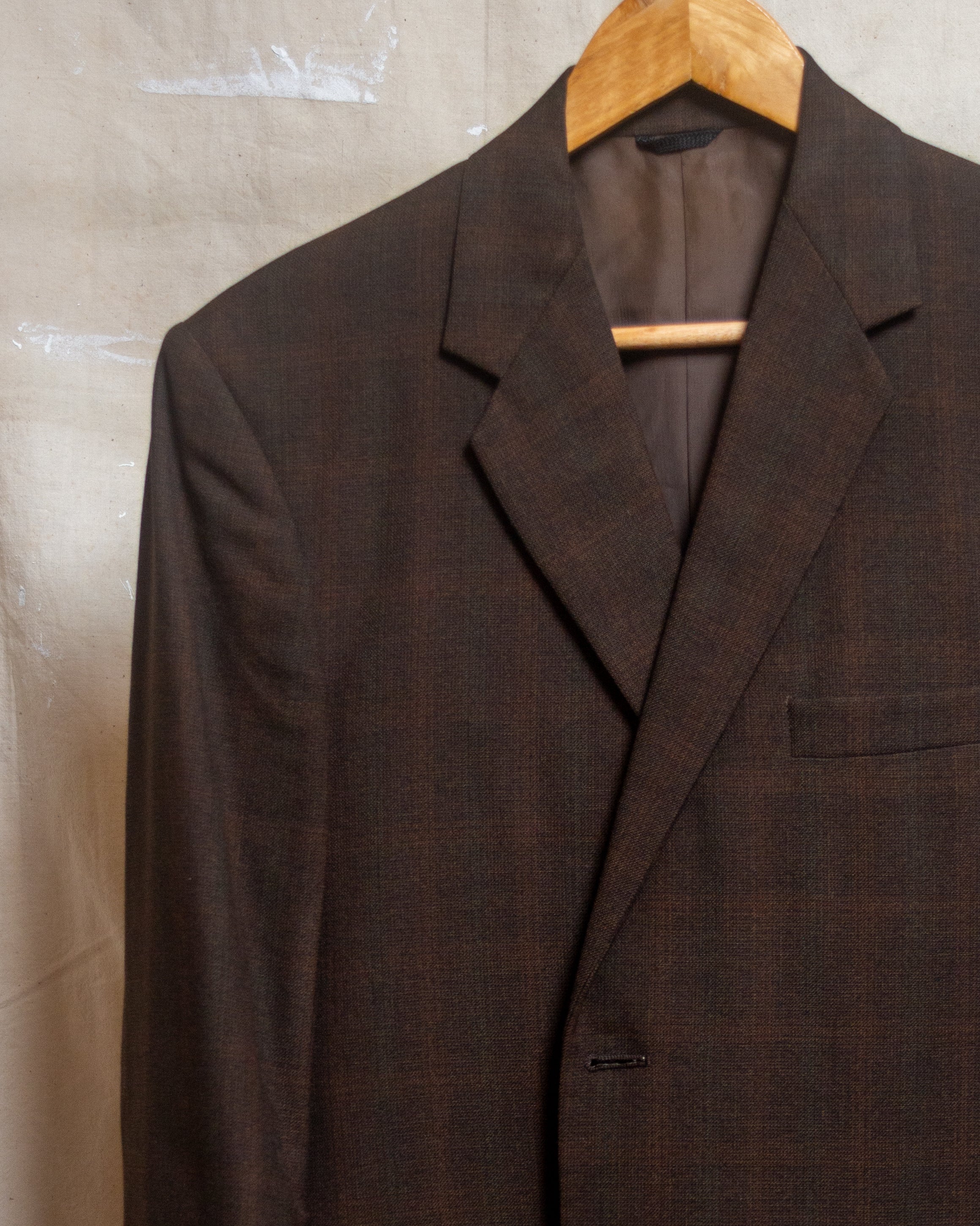 1970S Cambridge brown wool suit
