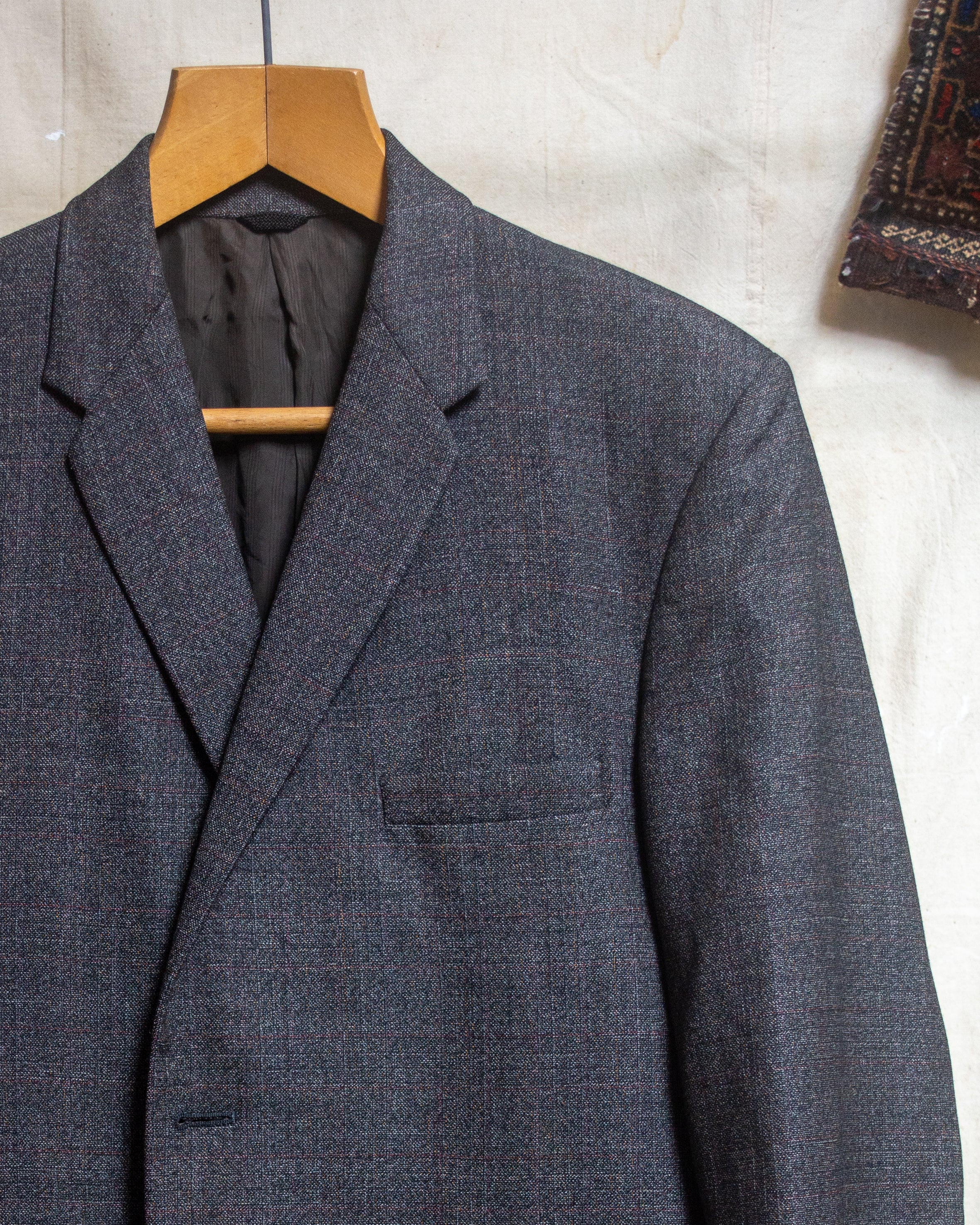 1970s Cambridge grey wool suit
