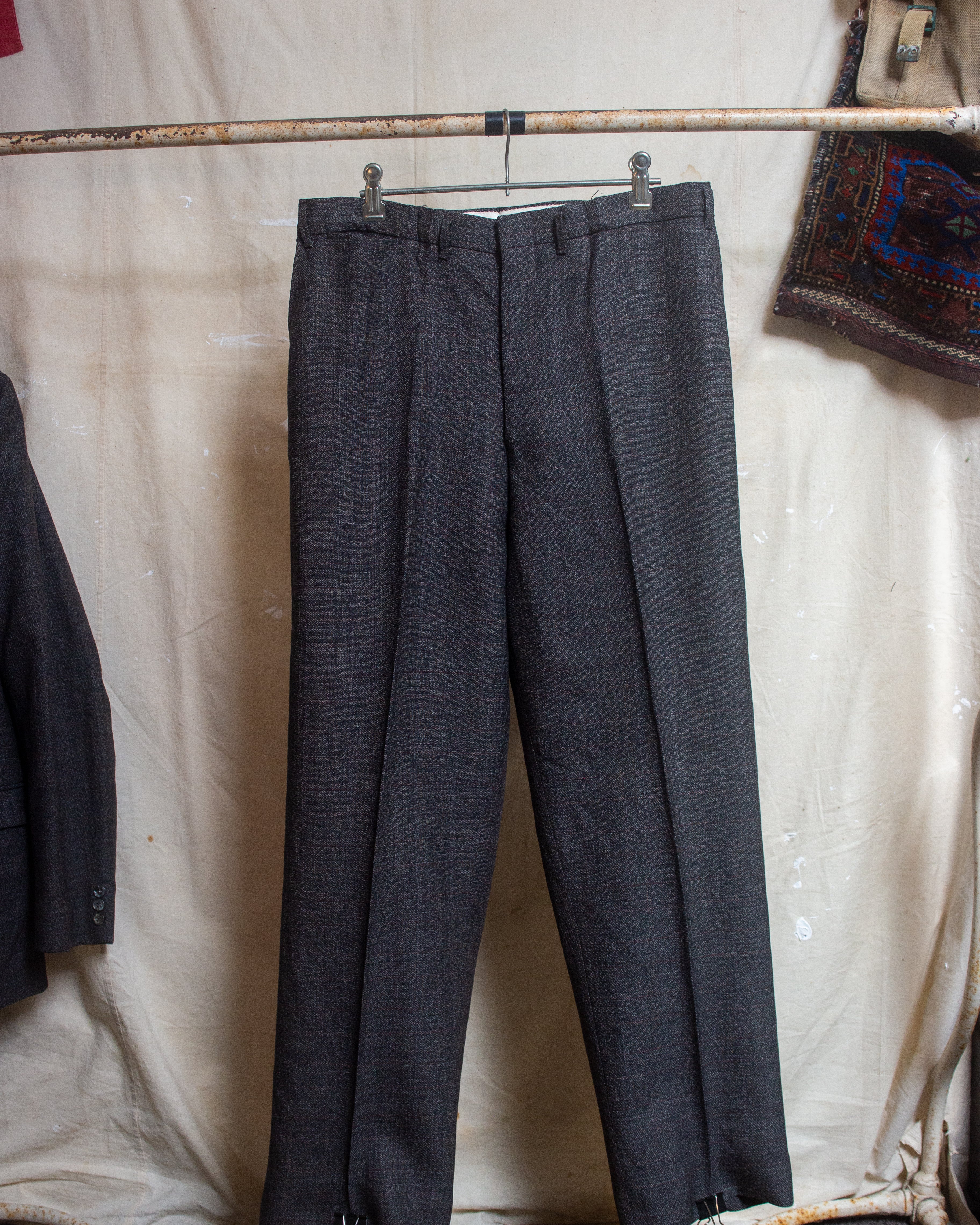 1970s Cambridge grey wool suit