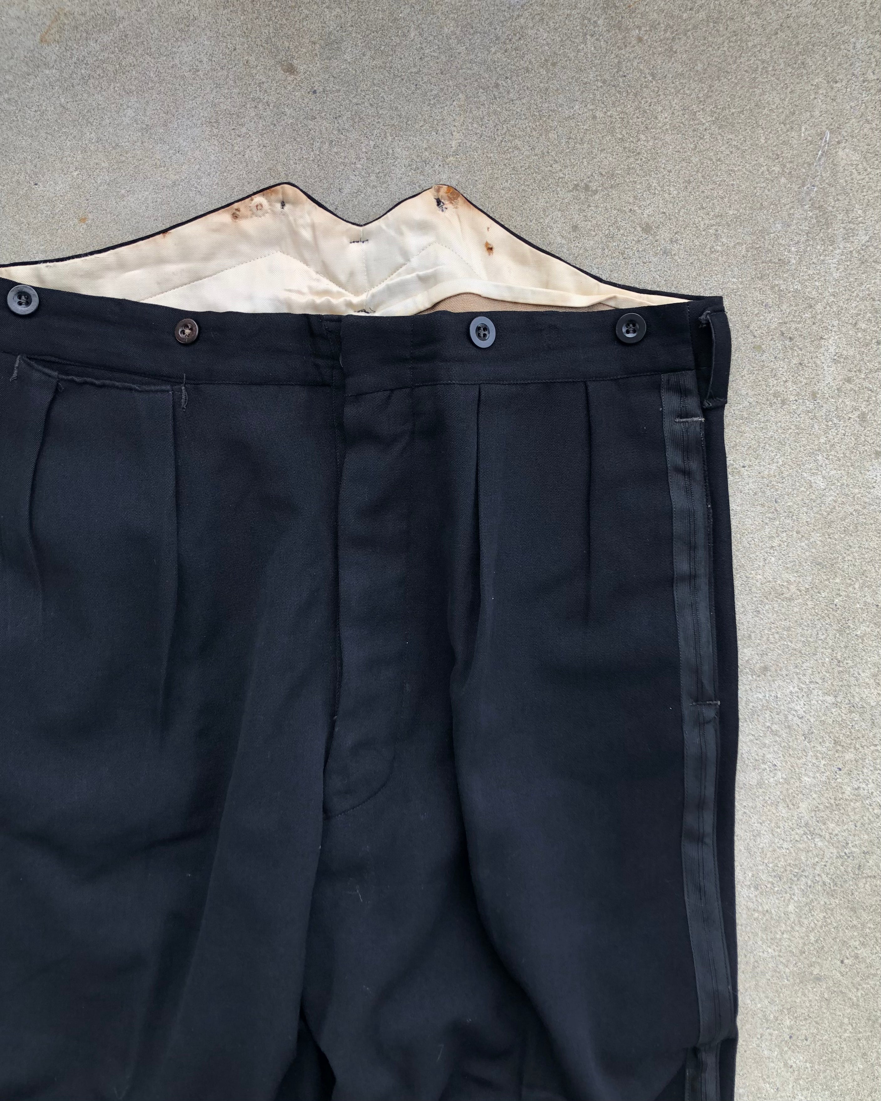 1930s/40s wool dress pants