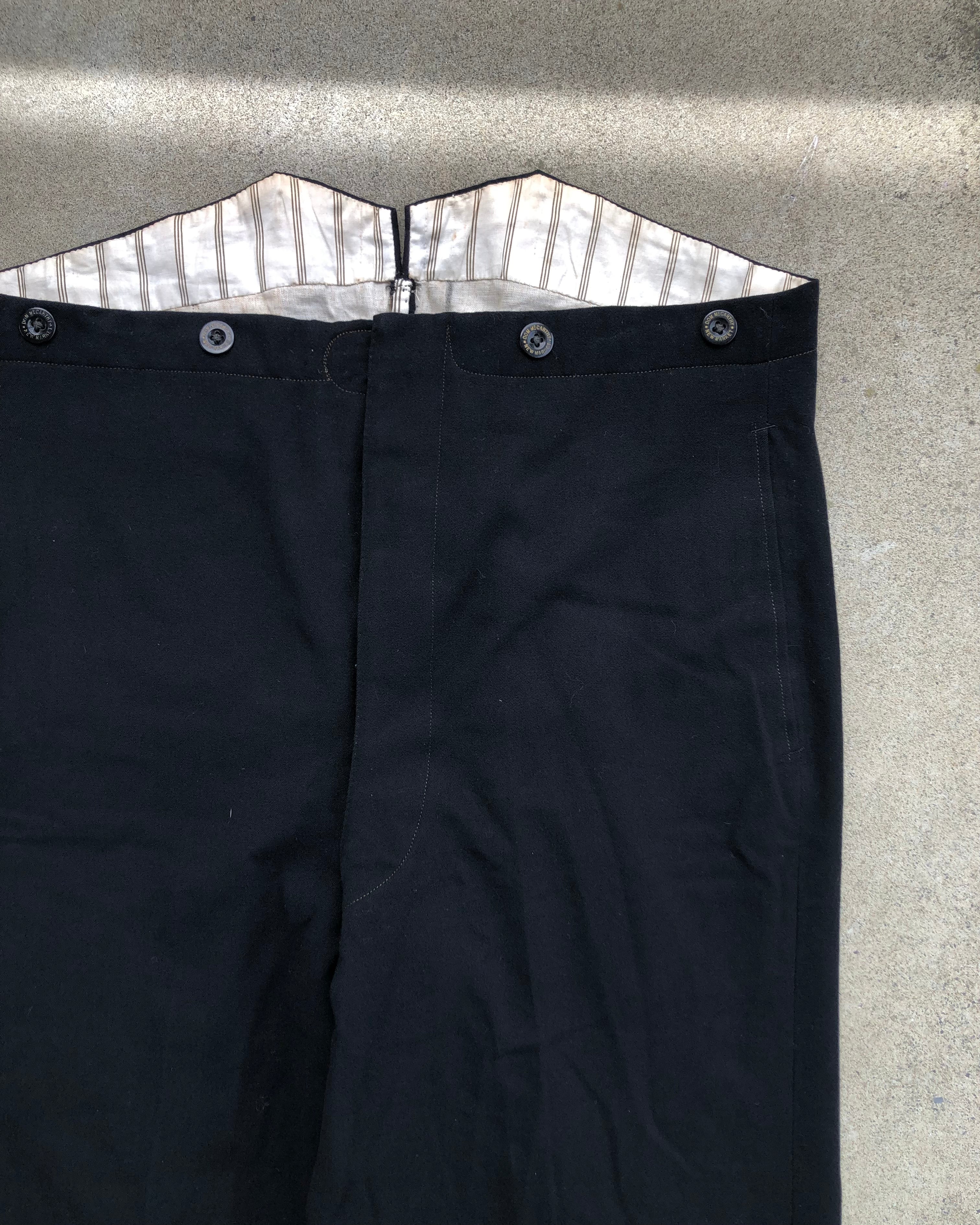 1920s/30s Dom MCcarthy wool dress pants