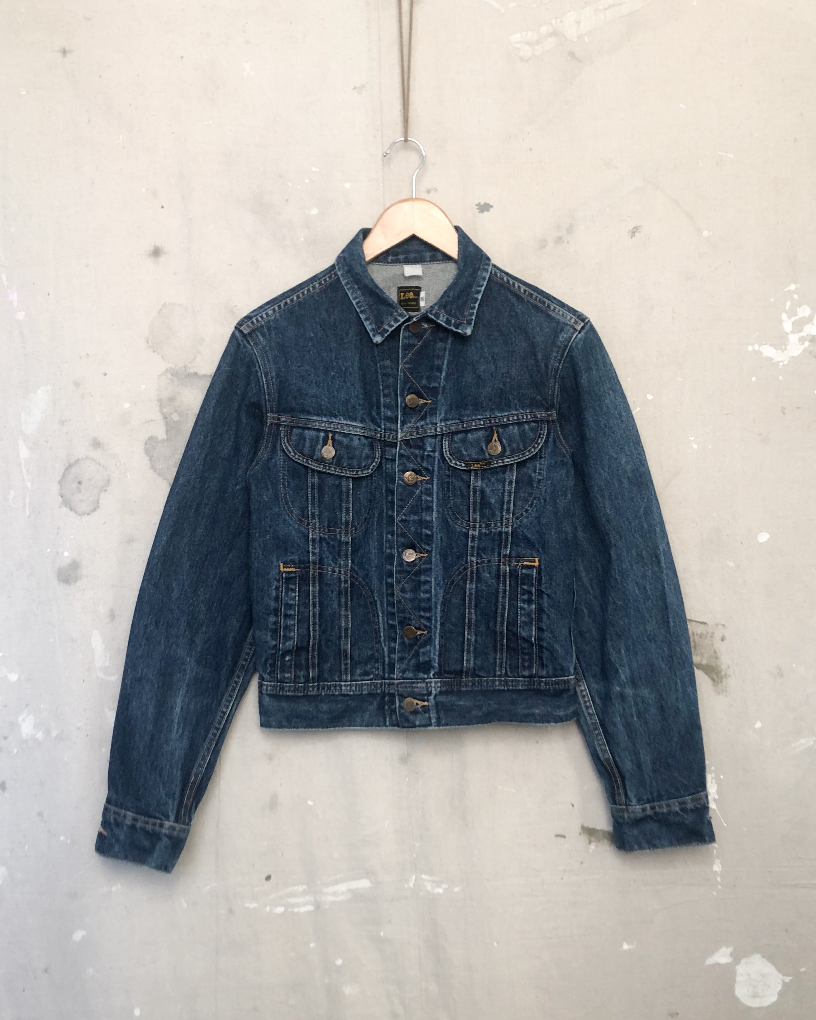 1970S/80S NZ Made Lee Denim Jacket - 36