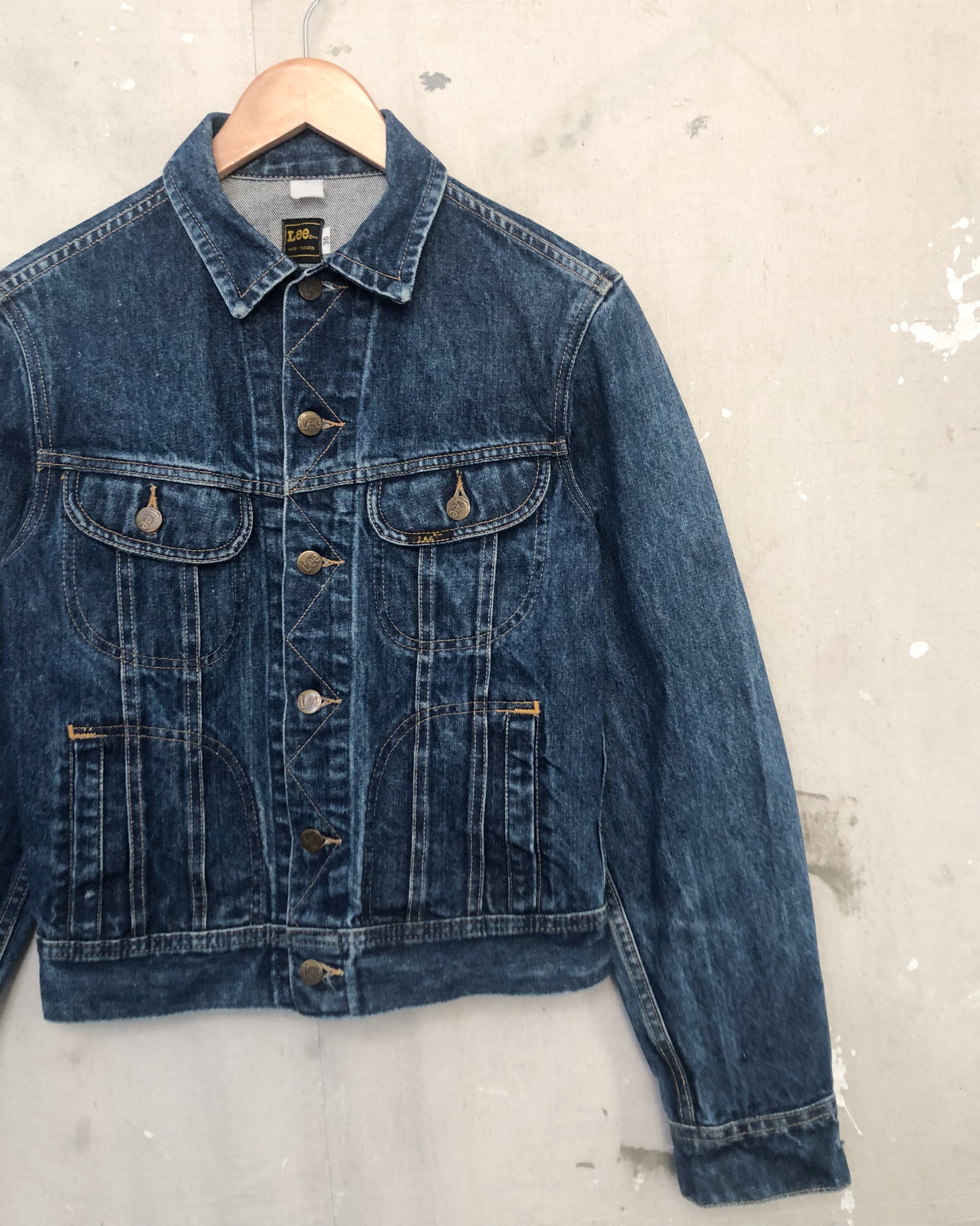 1970S/80S NZ Made Lee Denim Jacket - 36