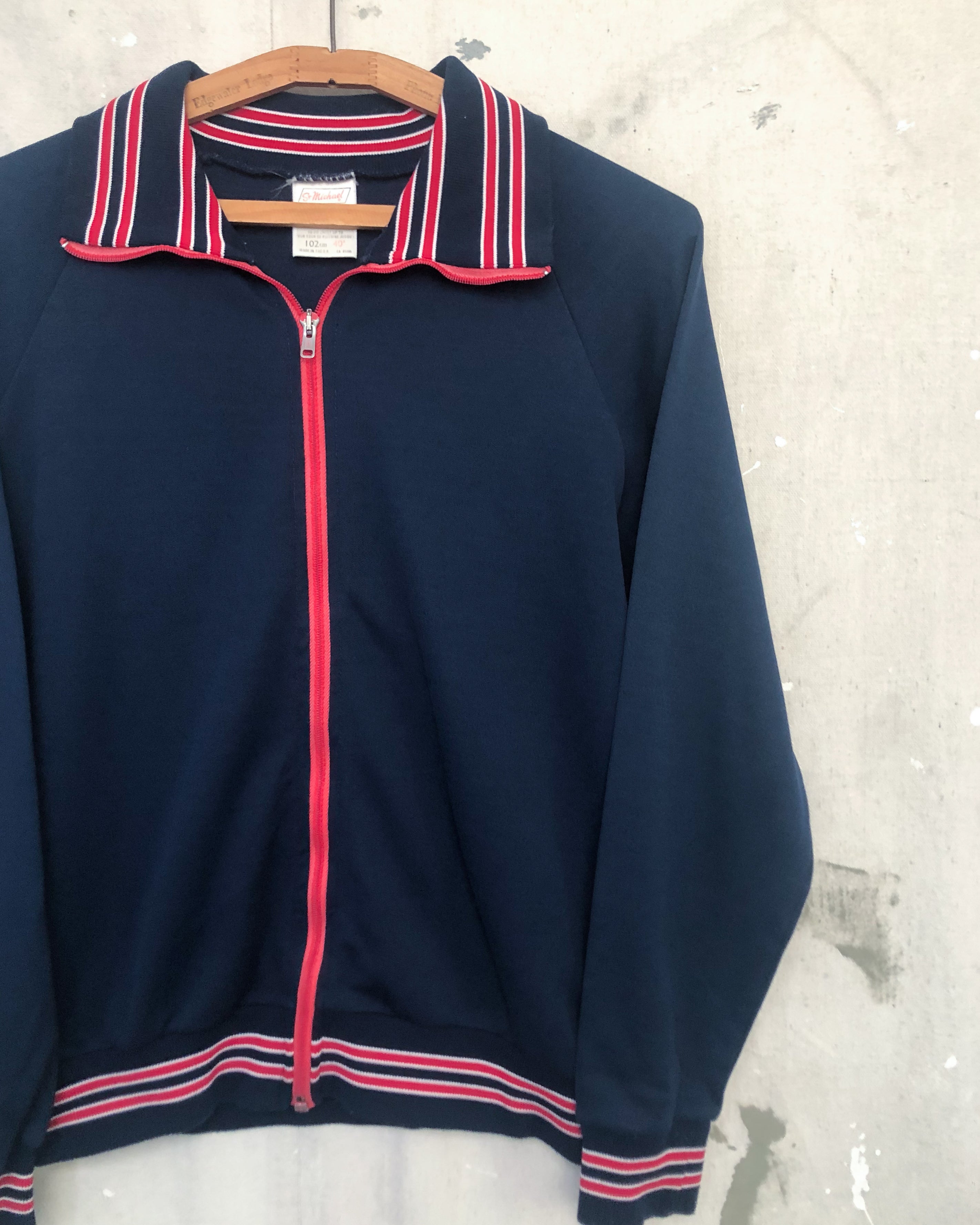 1970S/80S St Michael Track Jacket - M