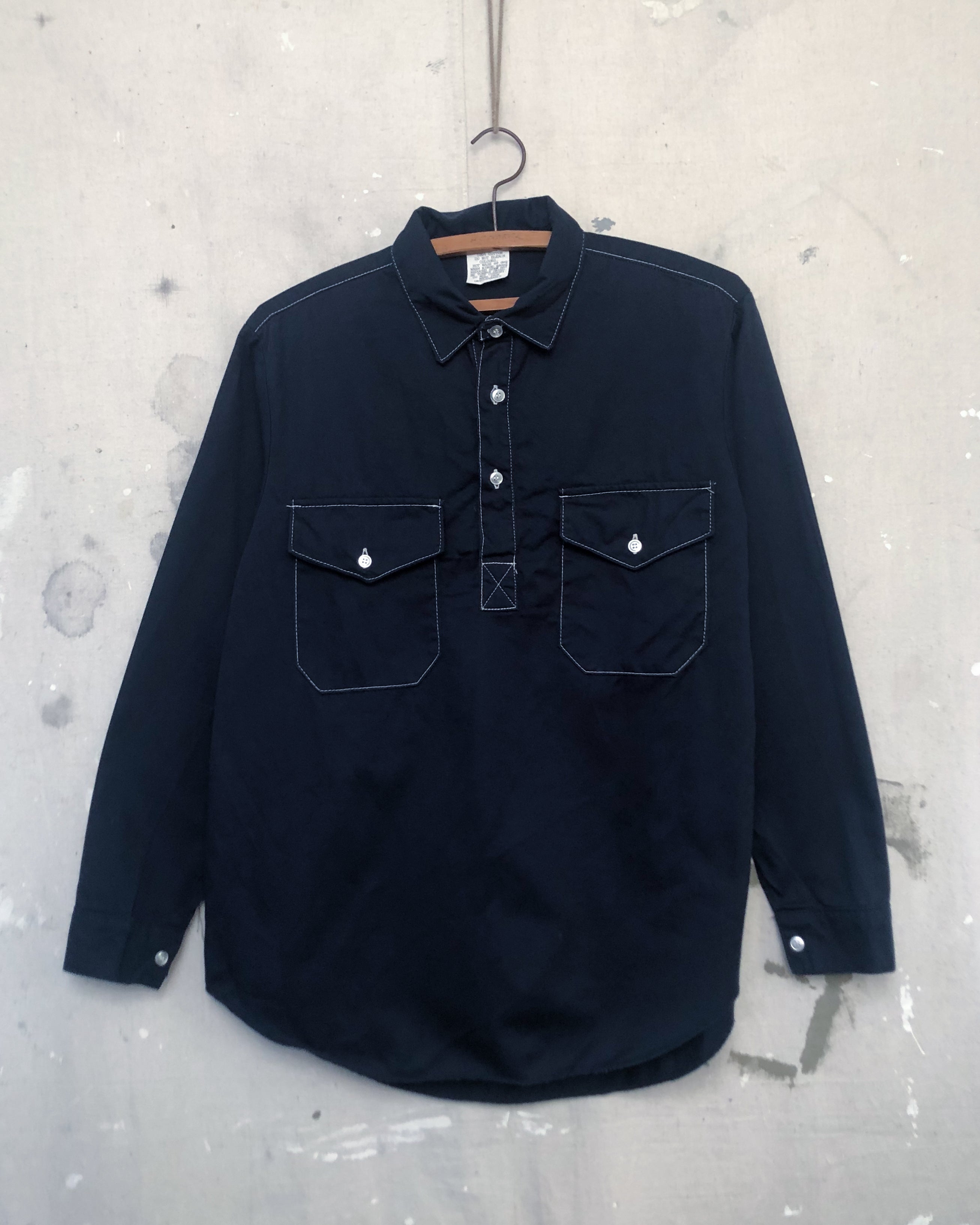 NZ Made John Bull Pull Over Shirt - M