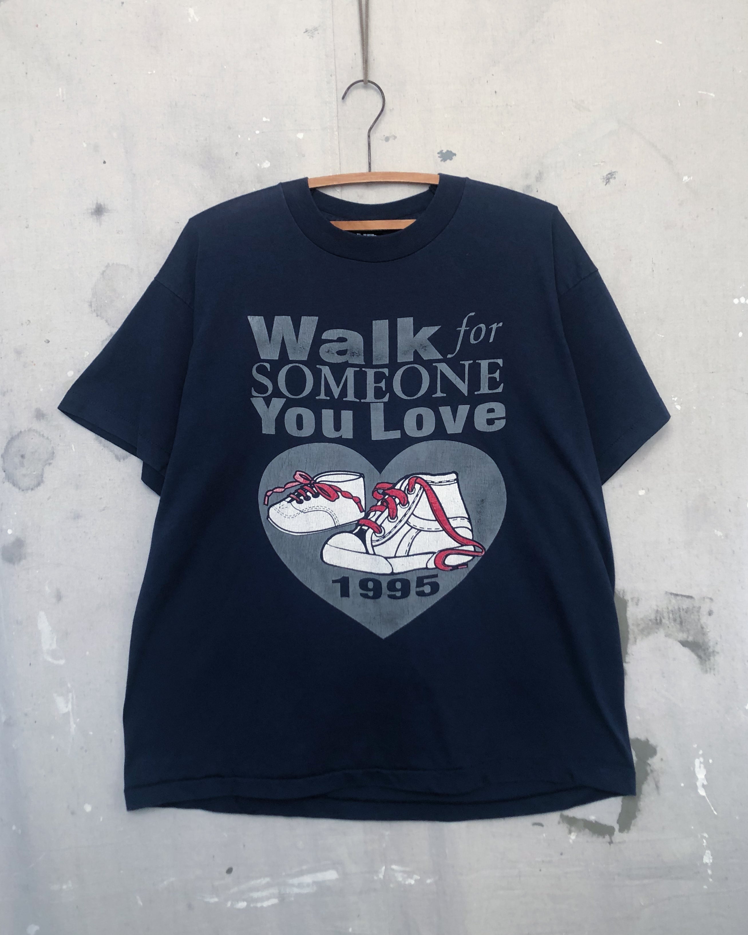 1990S Walk For Someone You Love Tee - XL