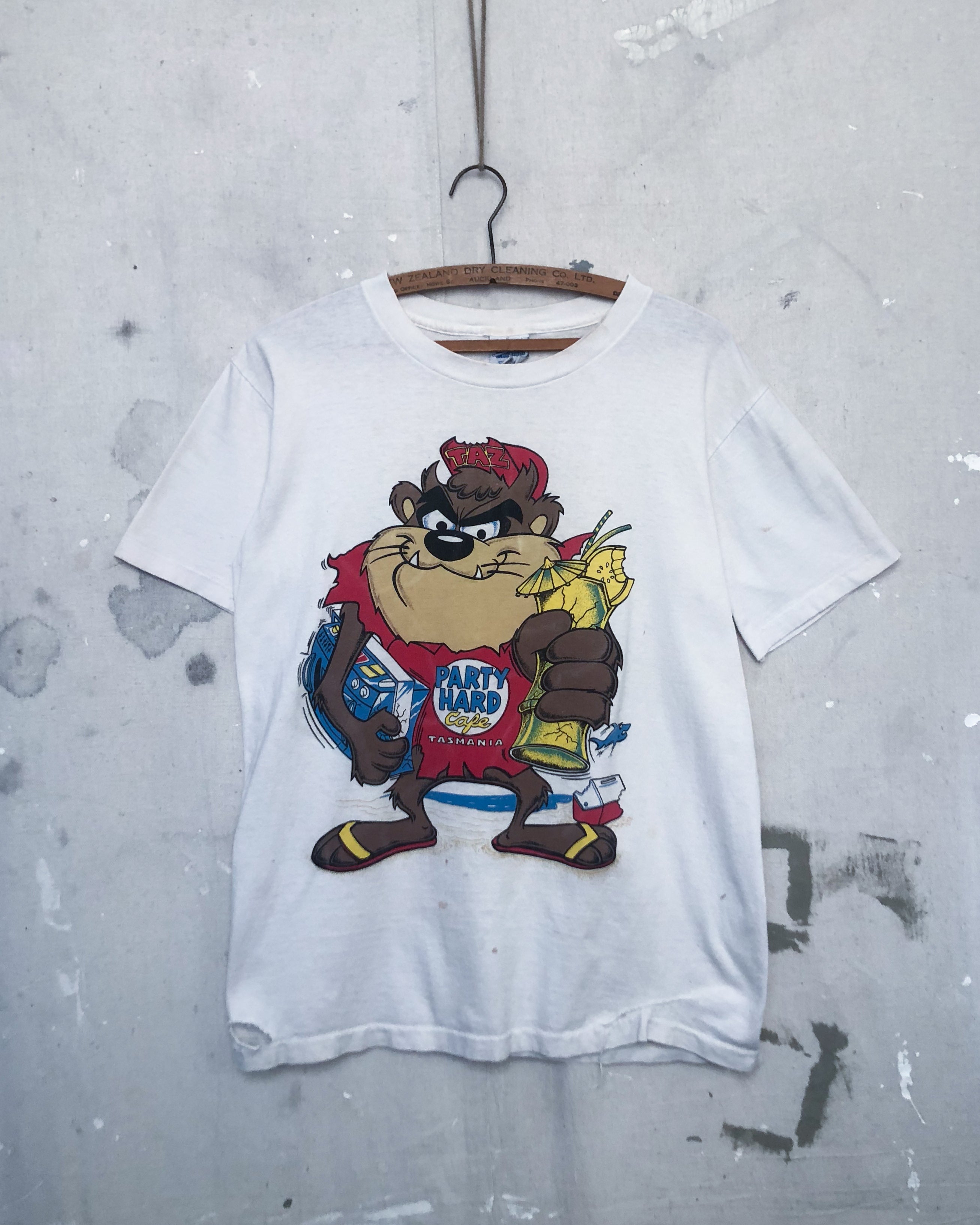 1990S Thrashed And Repaired Taz Tee - M