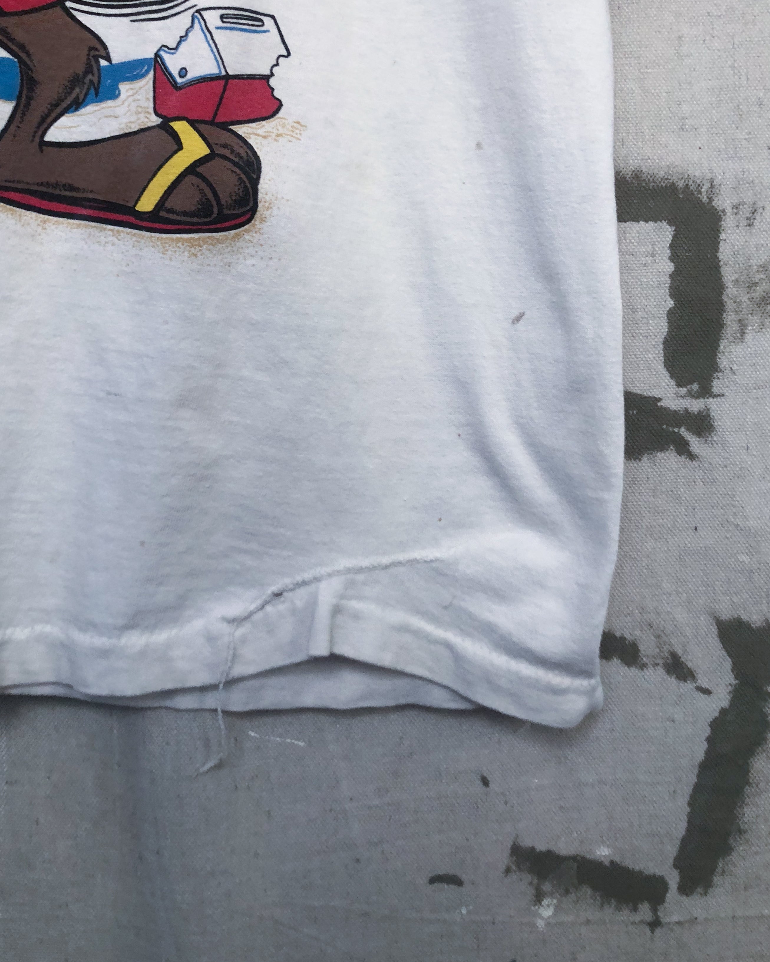 1990S Thrashed And Repaired Taz Tee - M