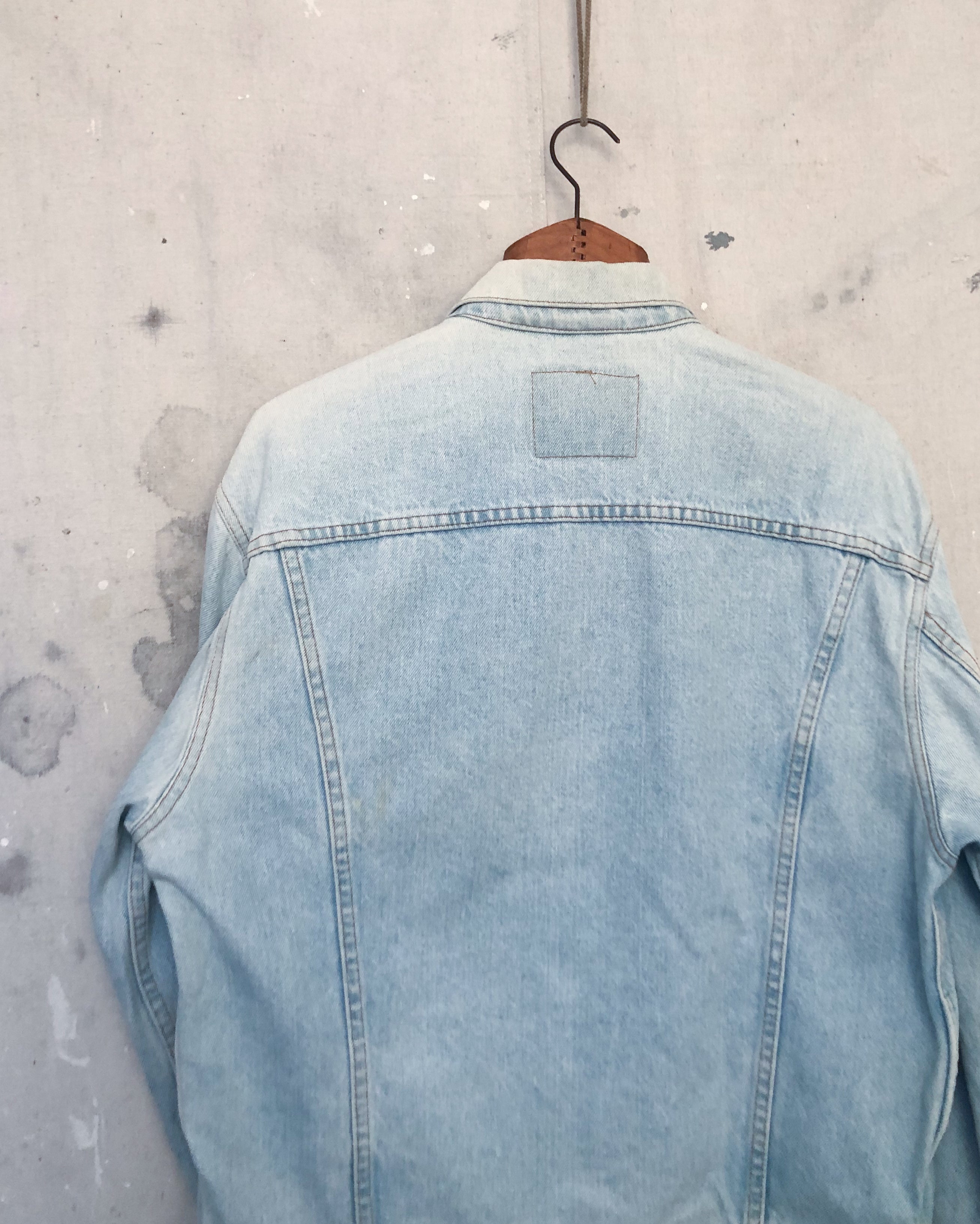 1990S NZ Made Levis Orange Tab Denim Jacket Size - 38 M