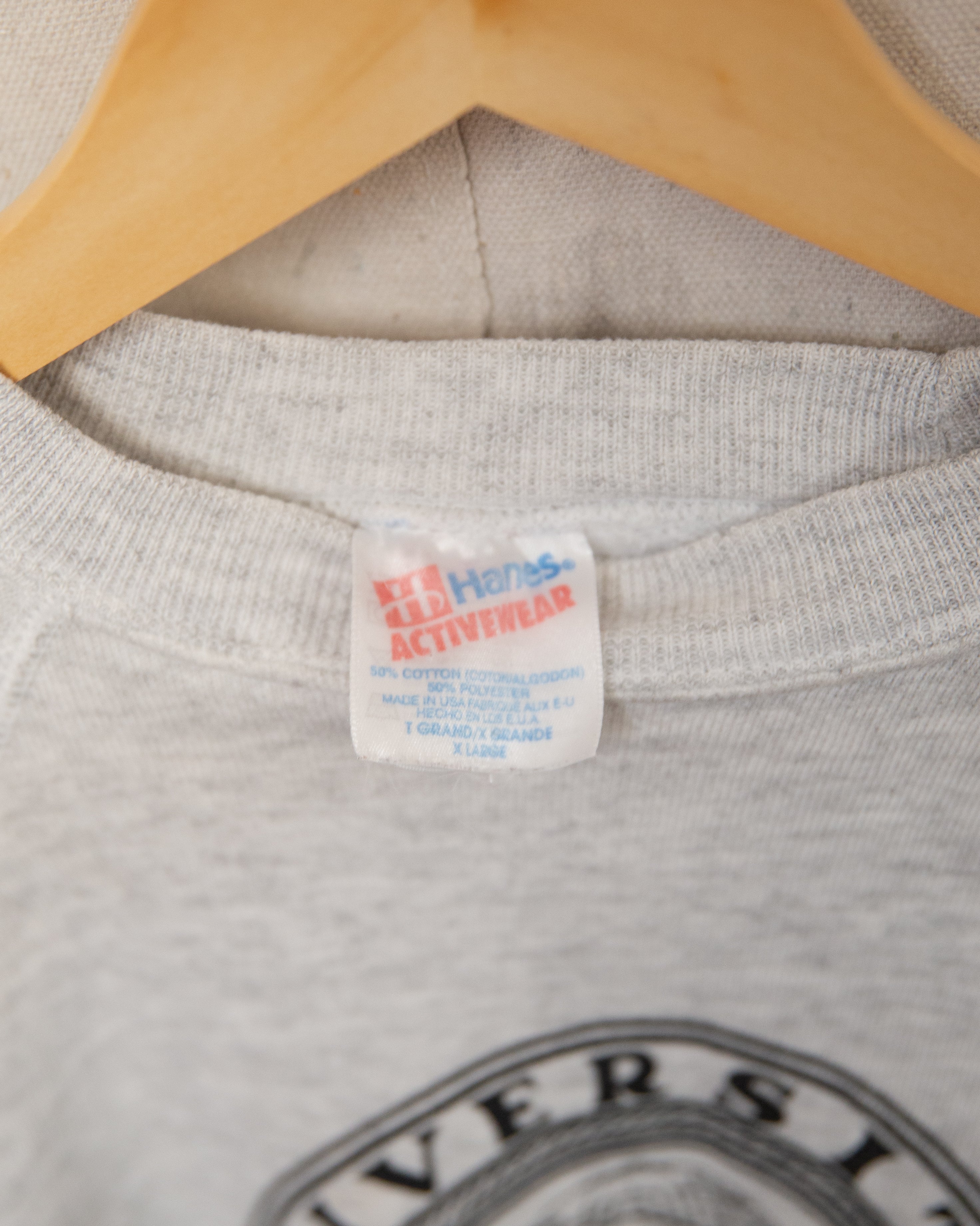 1990S Hamberg University Crewneck - L