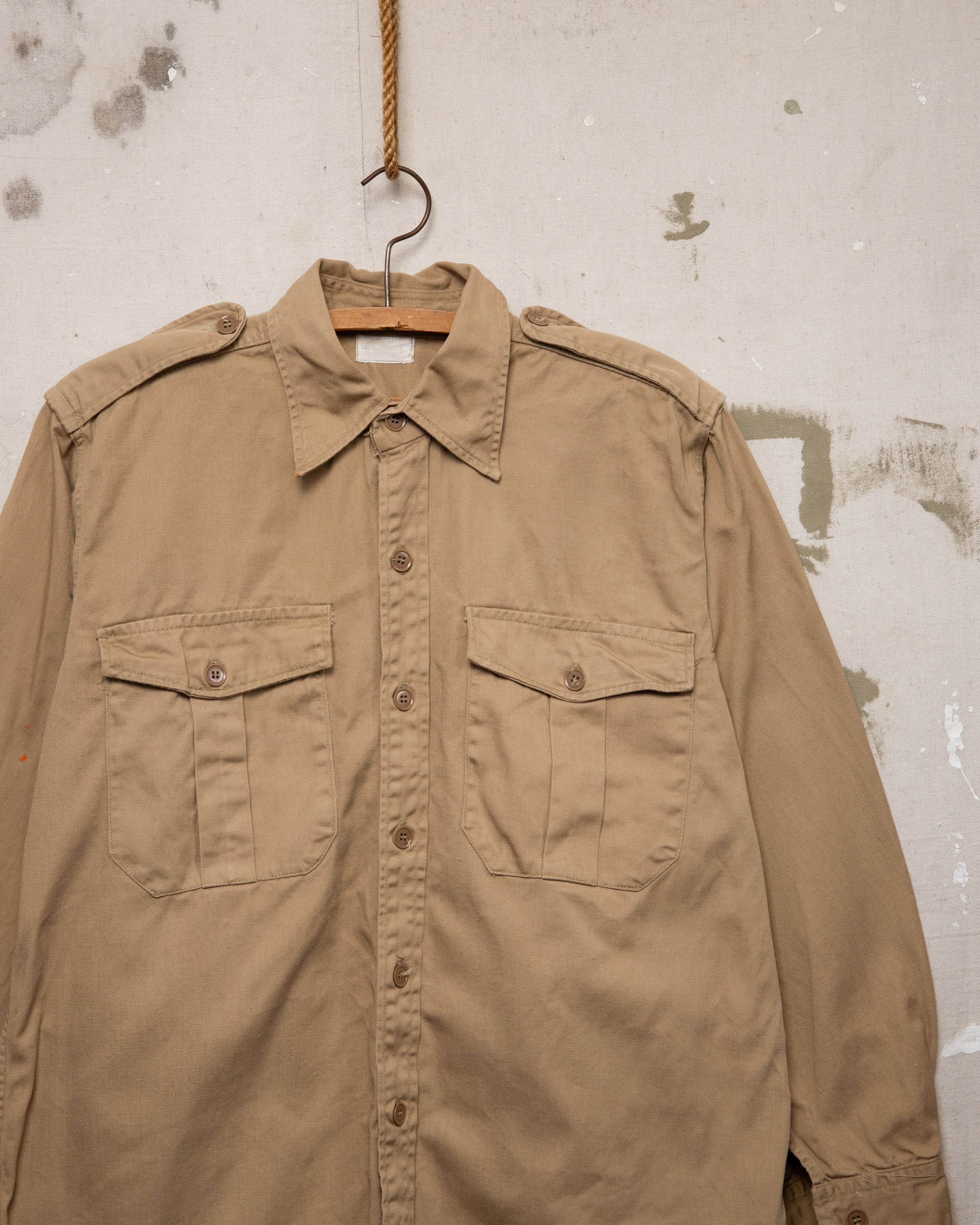1960S President Work Shirt - L
