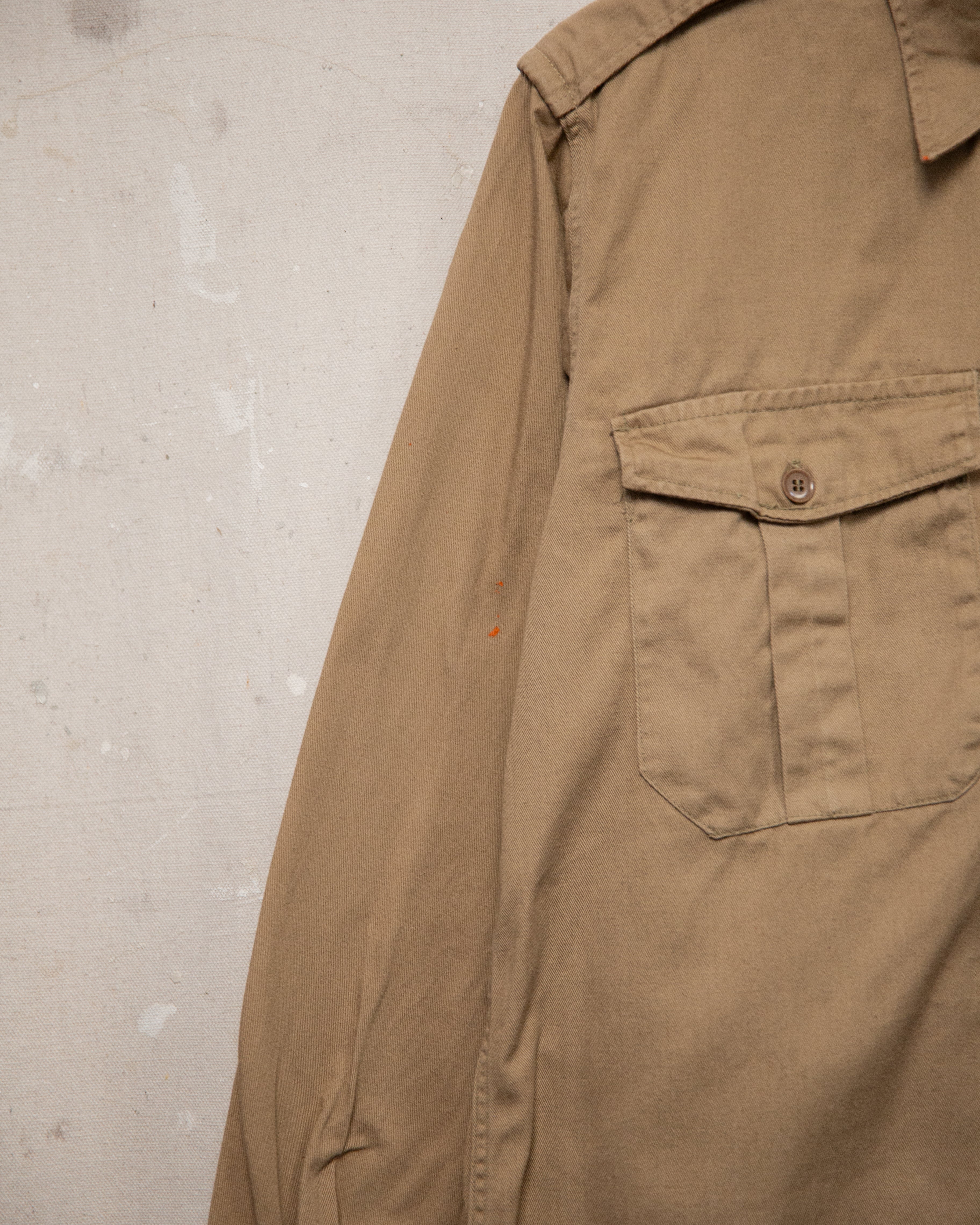 1960S President Work Shirt - L