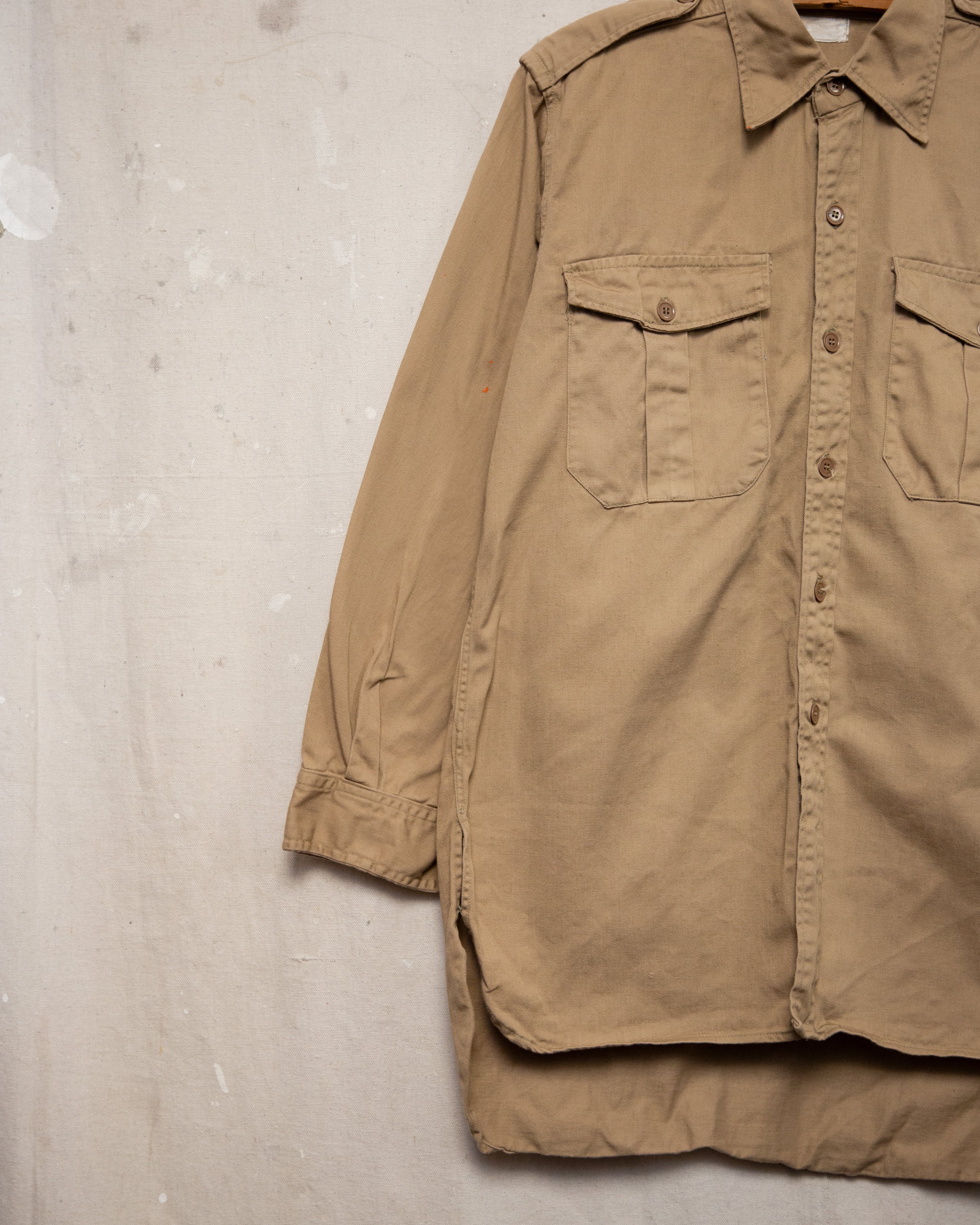 1960S President Work Shirt - L