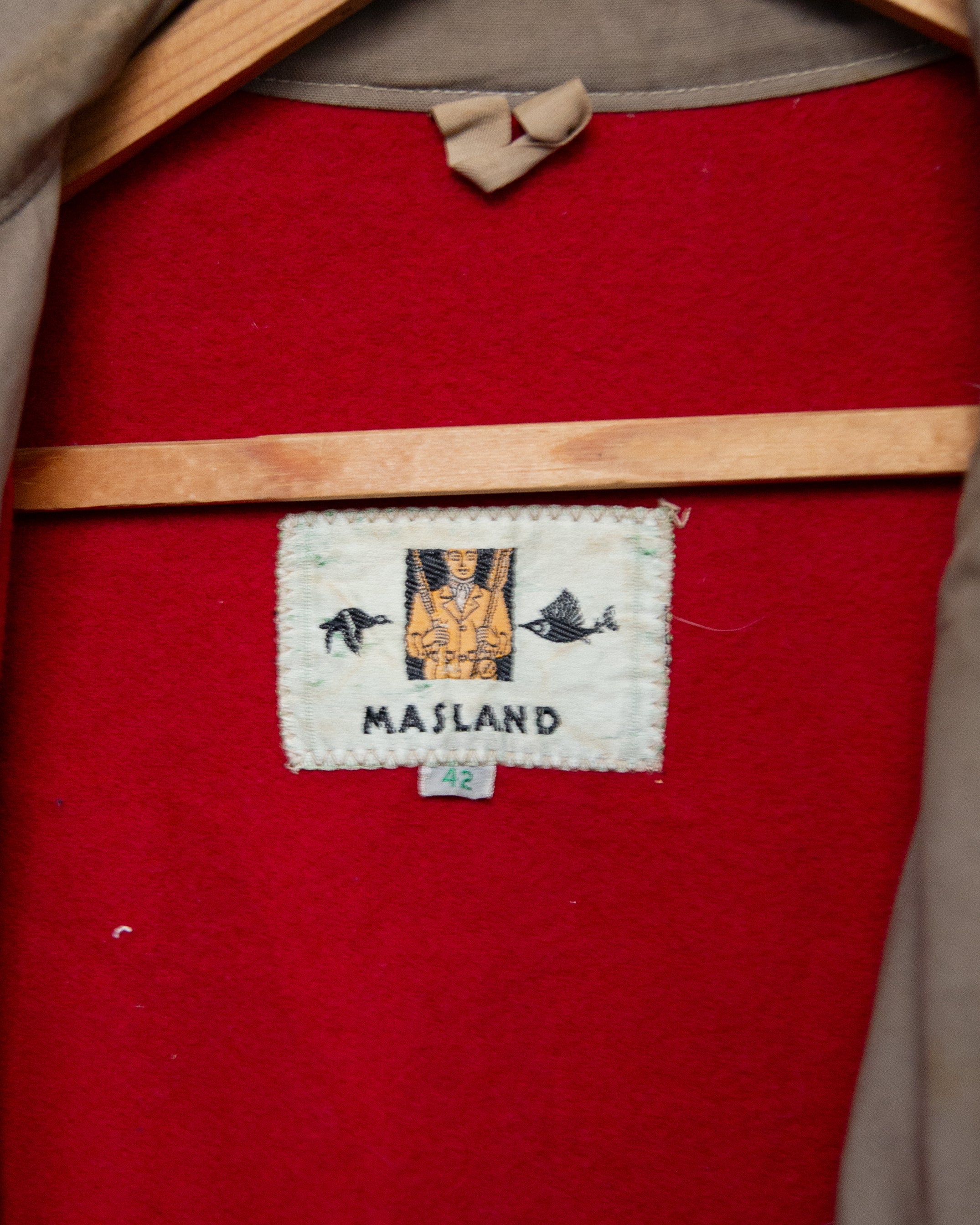 1950S Distressed Masland Hunting Jacket - L