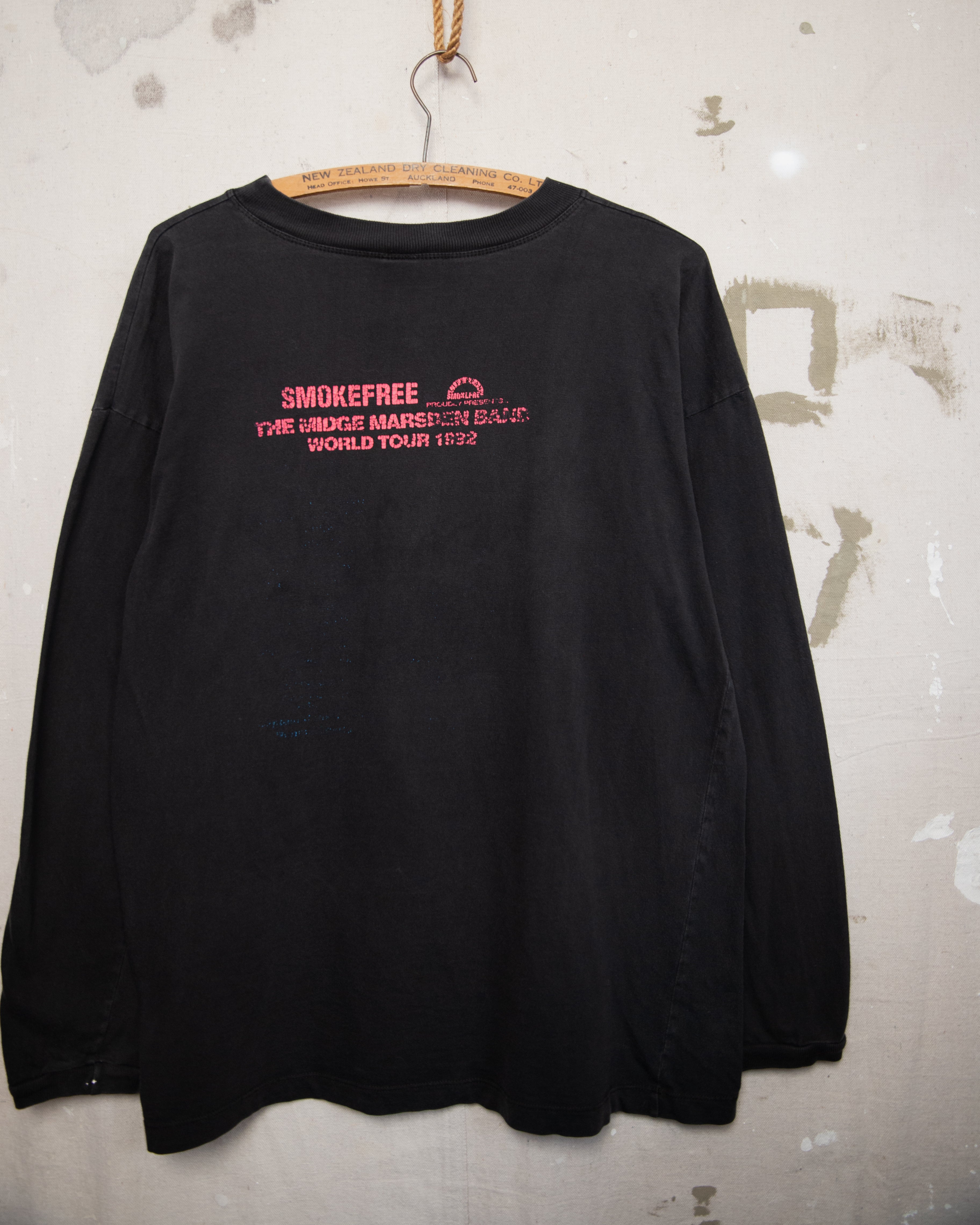 1990S Midge Marden Smokefree Longsleeve Tee - L