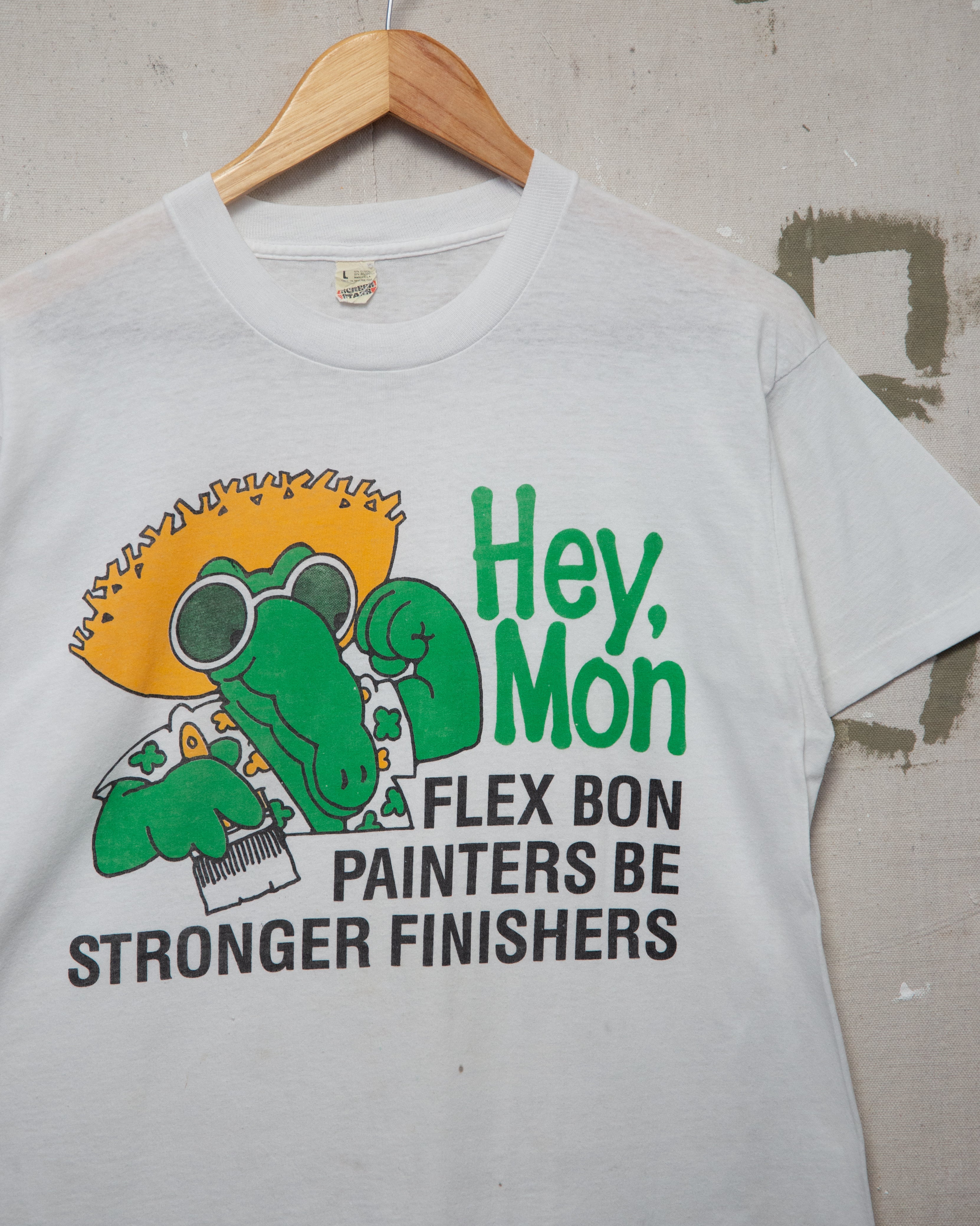 1980S/90S Flex Bon Painter Tee - M