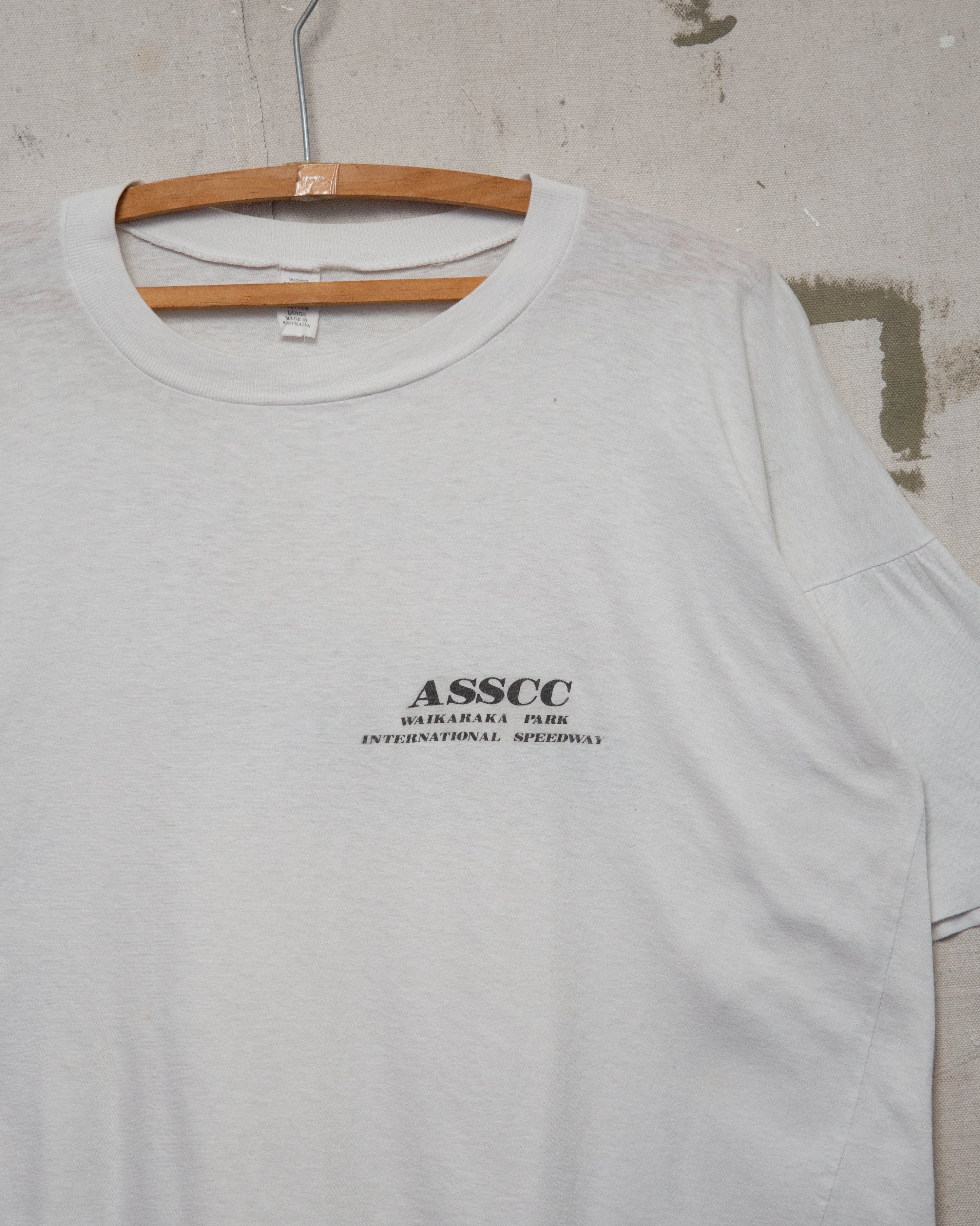 1990S Waikaraka Park 92-93 Stockcar Champs Tee - <