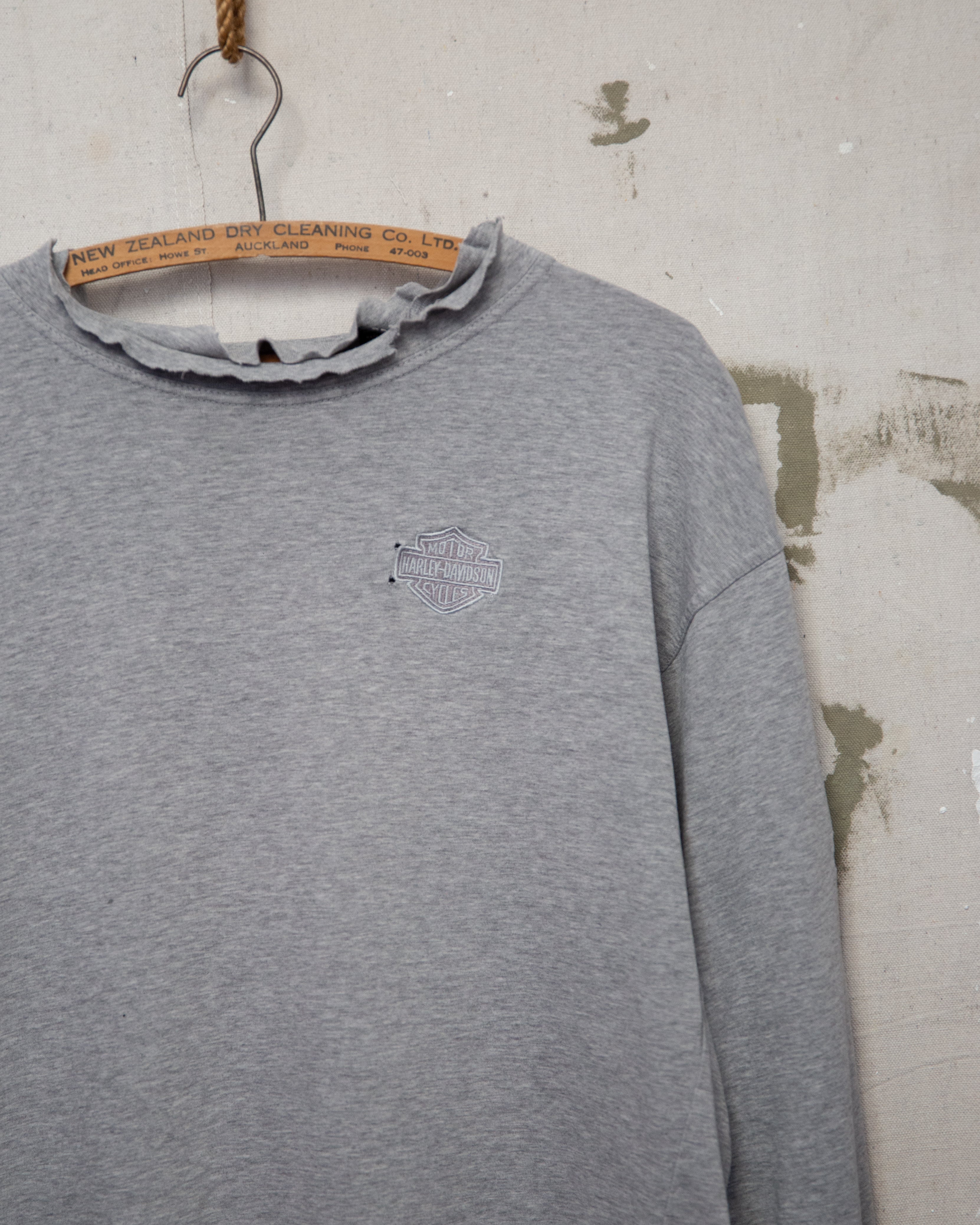 2000S Distressed Harley Davidson Long Sleeve - XL