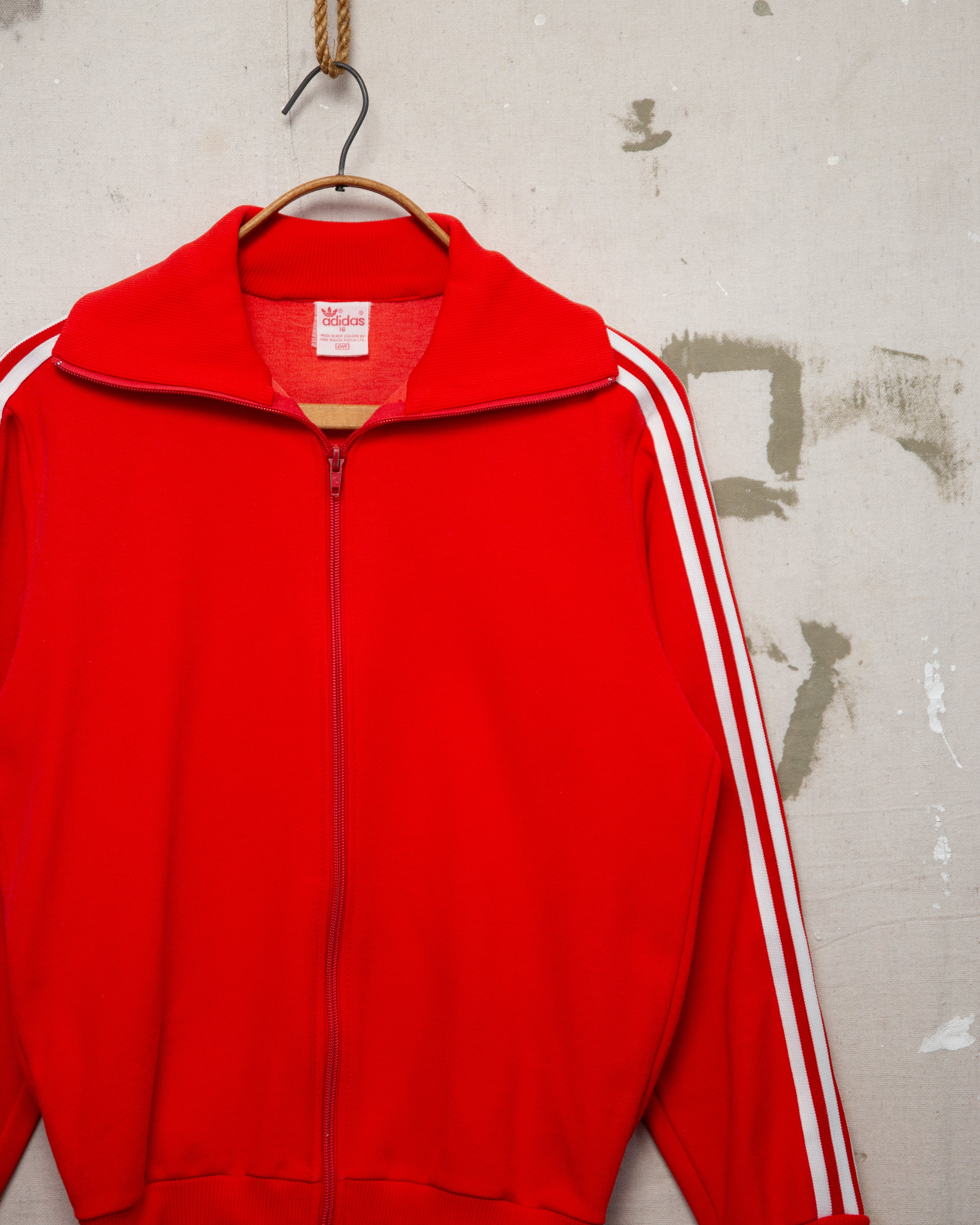 1980S NZ Made Adidas Track Jacket - S