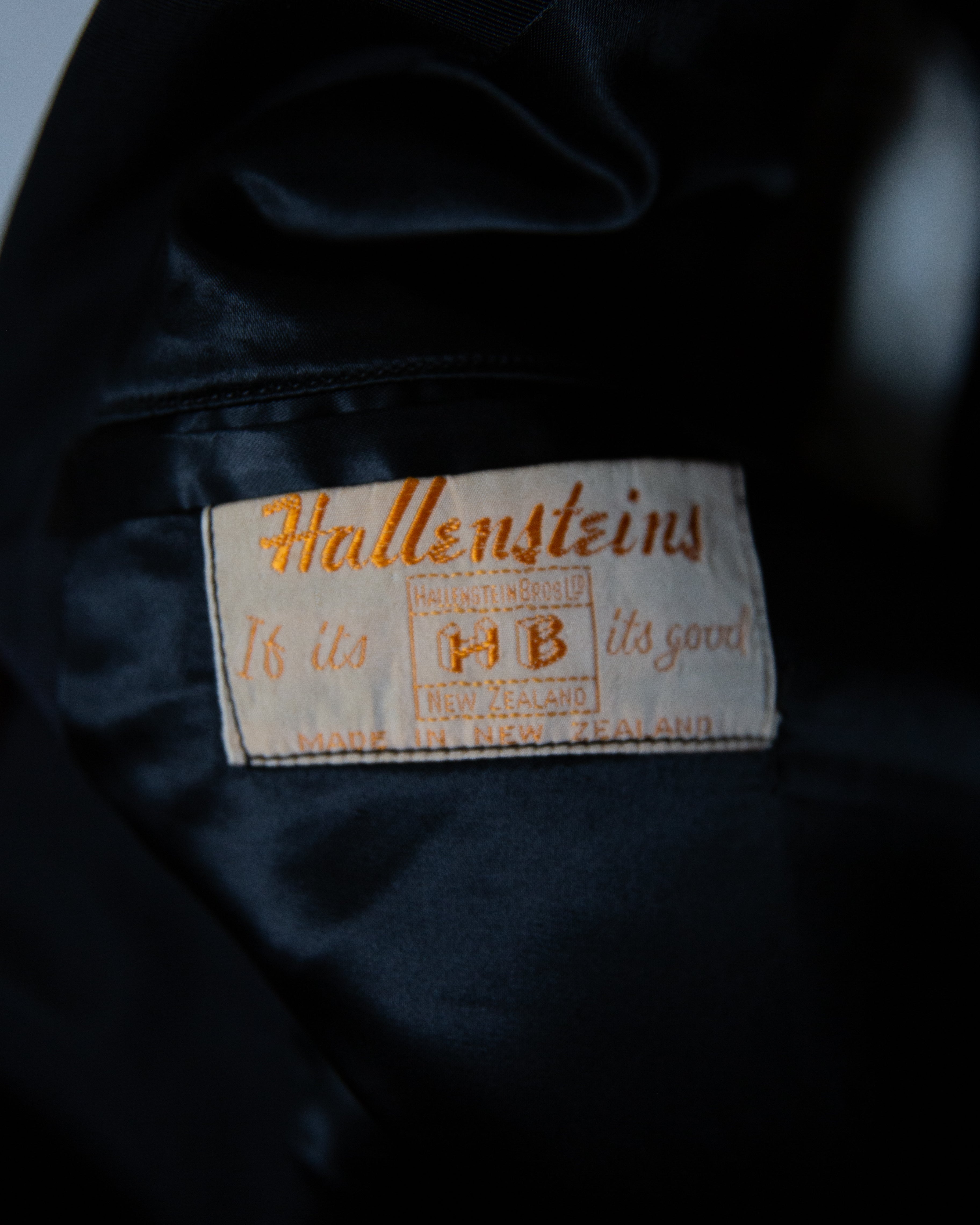 1950S Hallensteins Brothers Double Breasted Jacket - M
