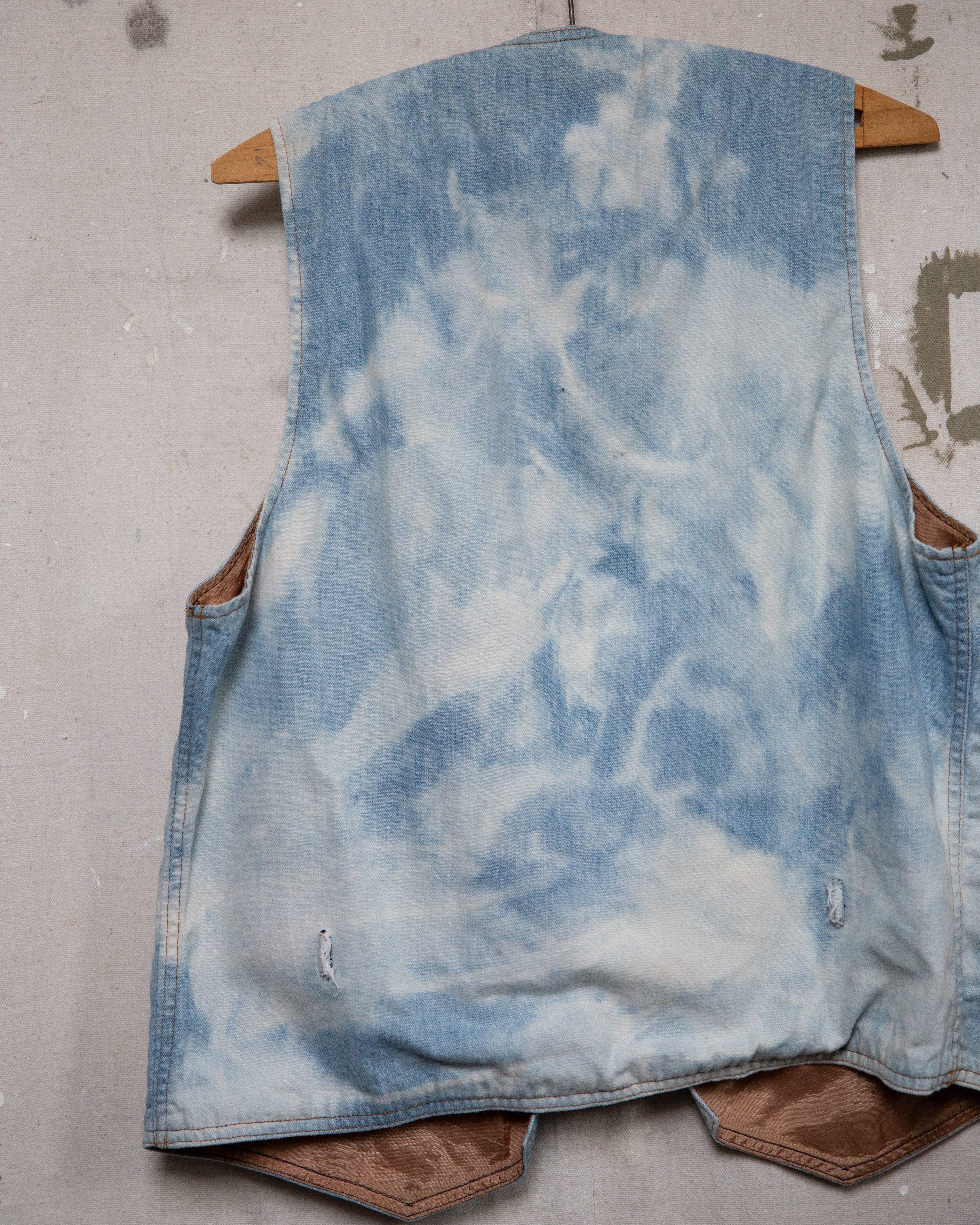 1970S Thrashed Levis Vest - L