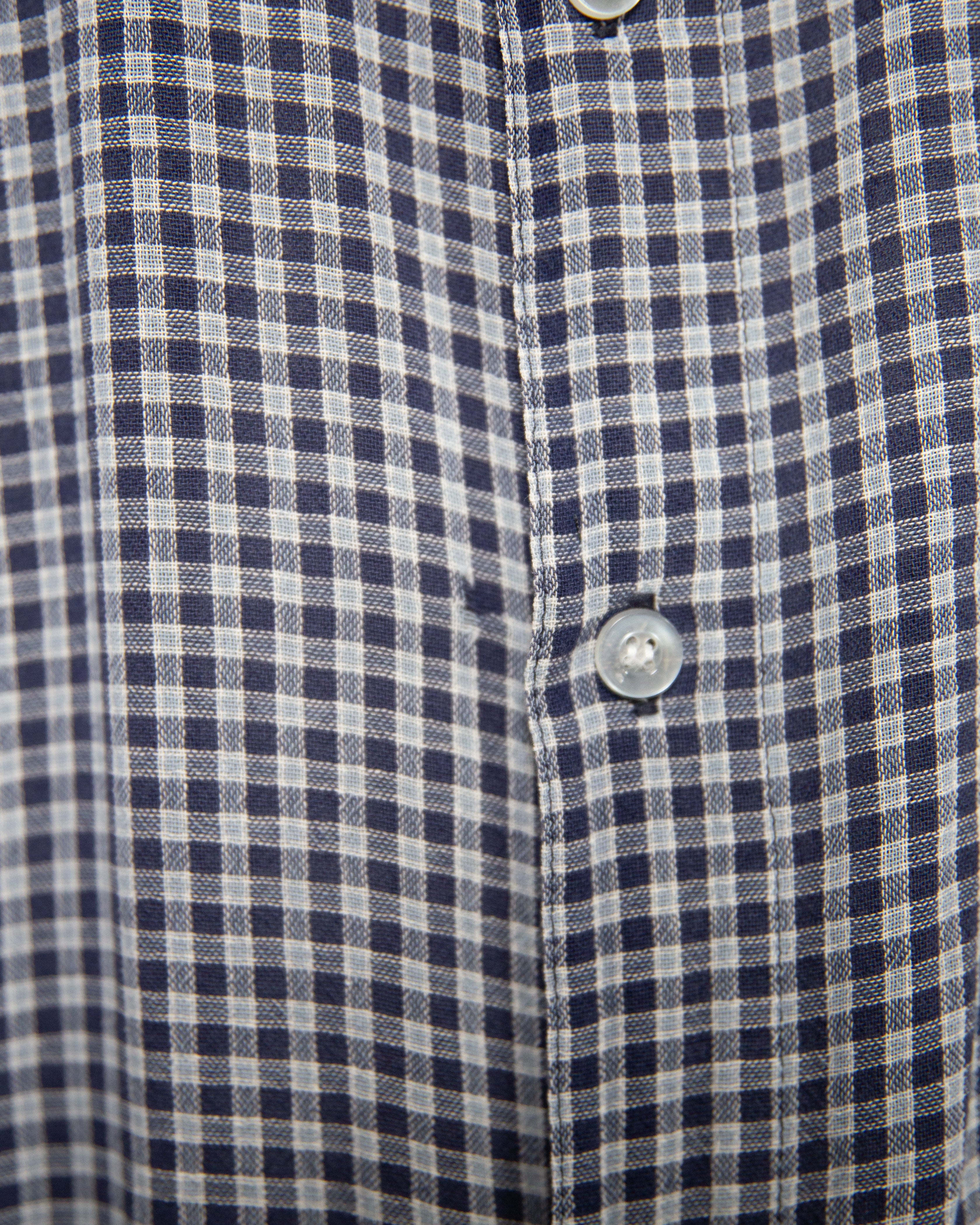 1990S Barkers Gingham Shirt - M