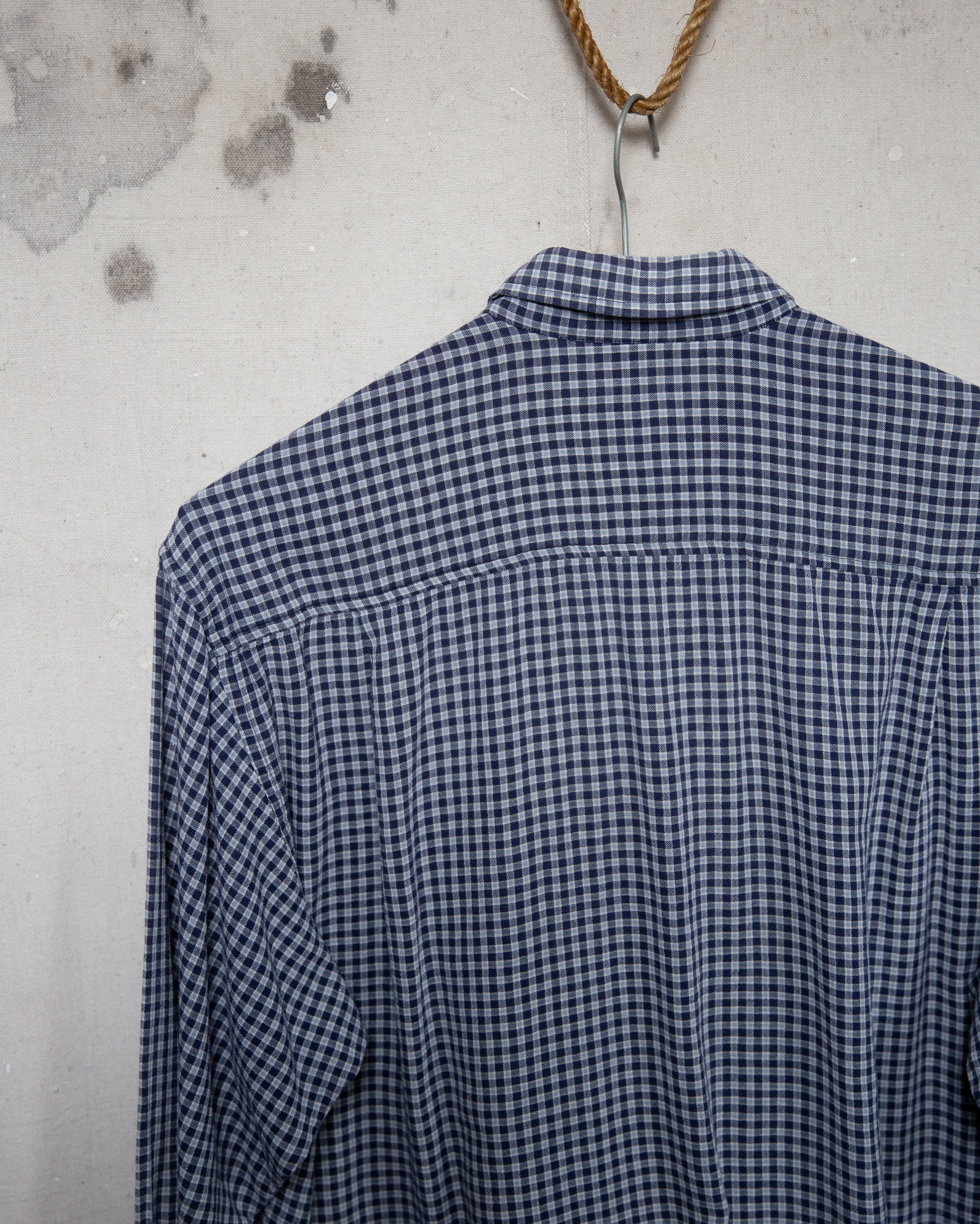 1990S Barkers Gingham Shirt - M