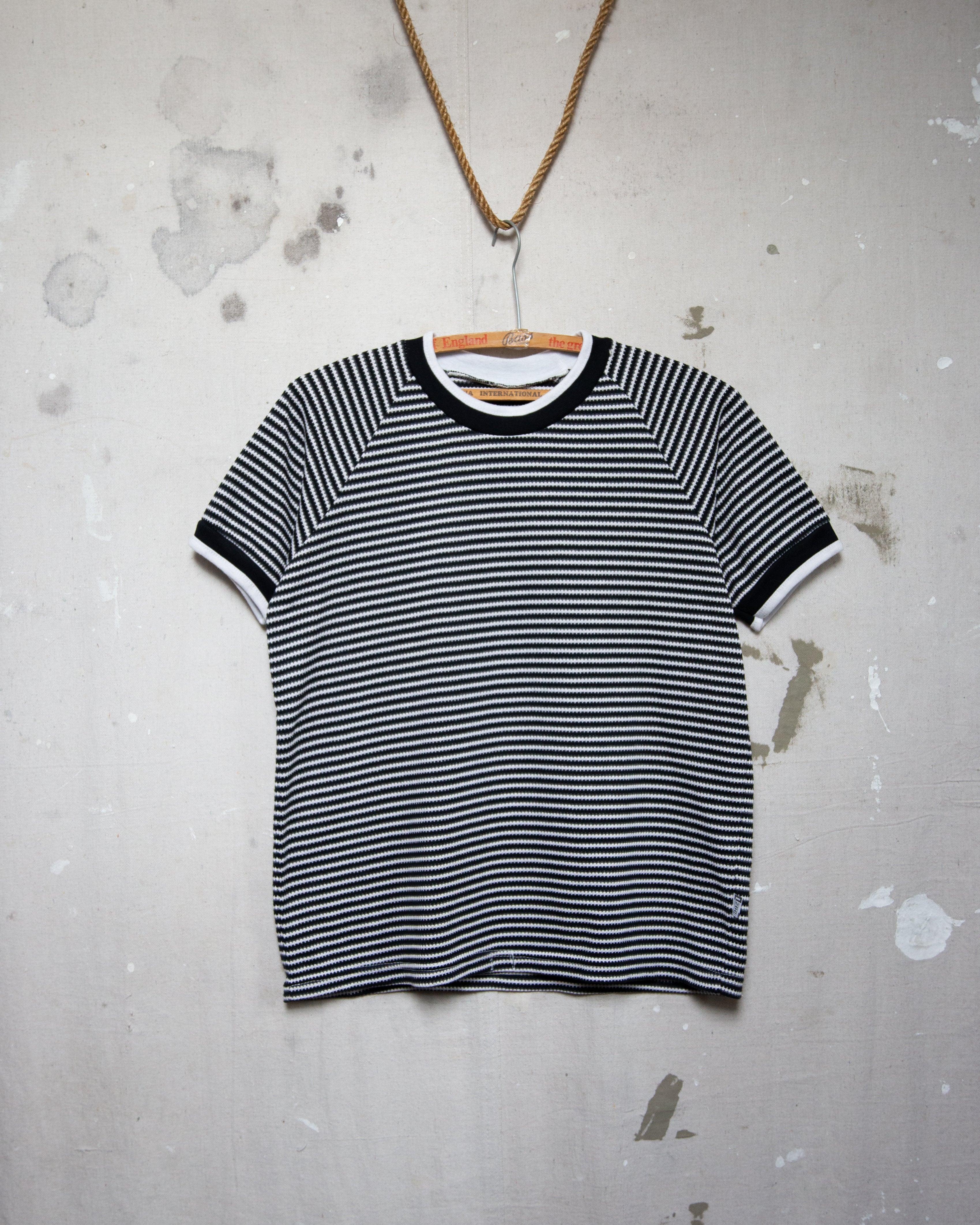 1990S/00S Knit Striped Tee - S/M