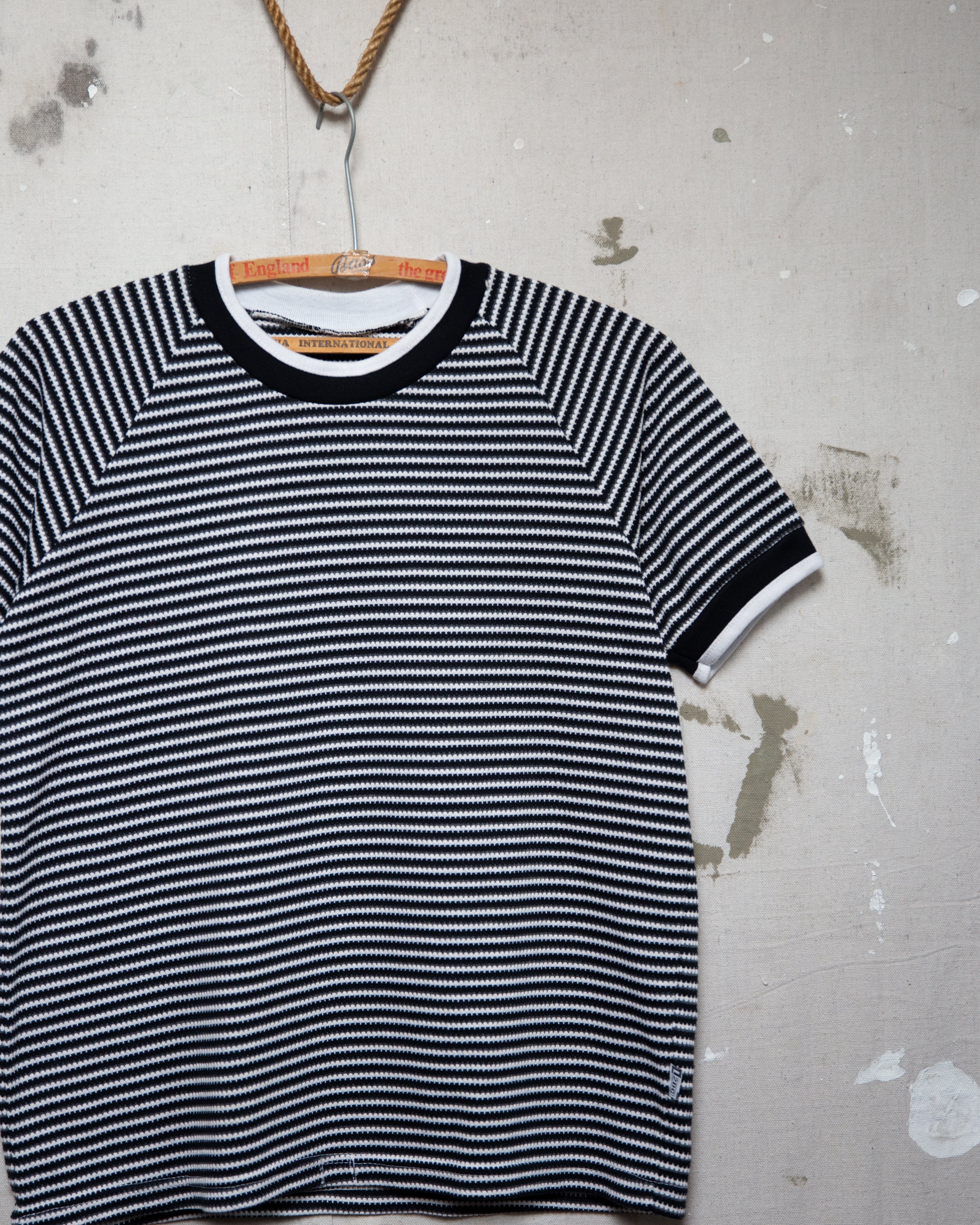 1990S/00S Knit Striped Tee - S/M