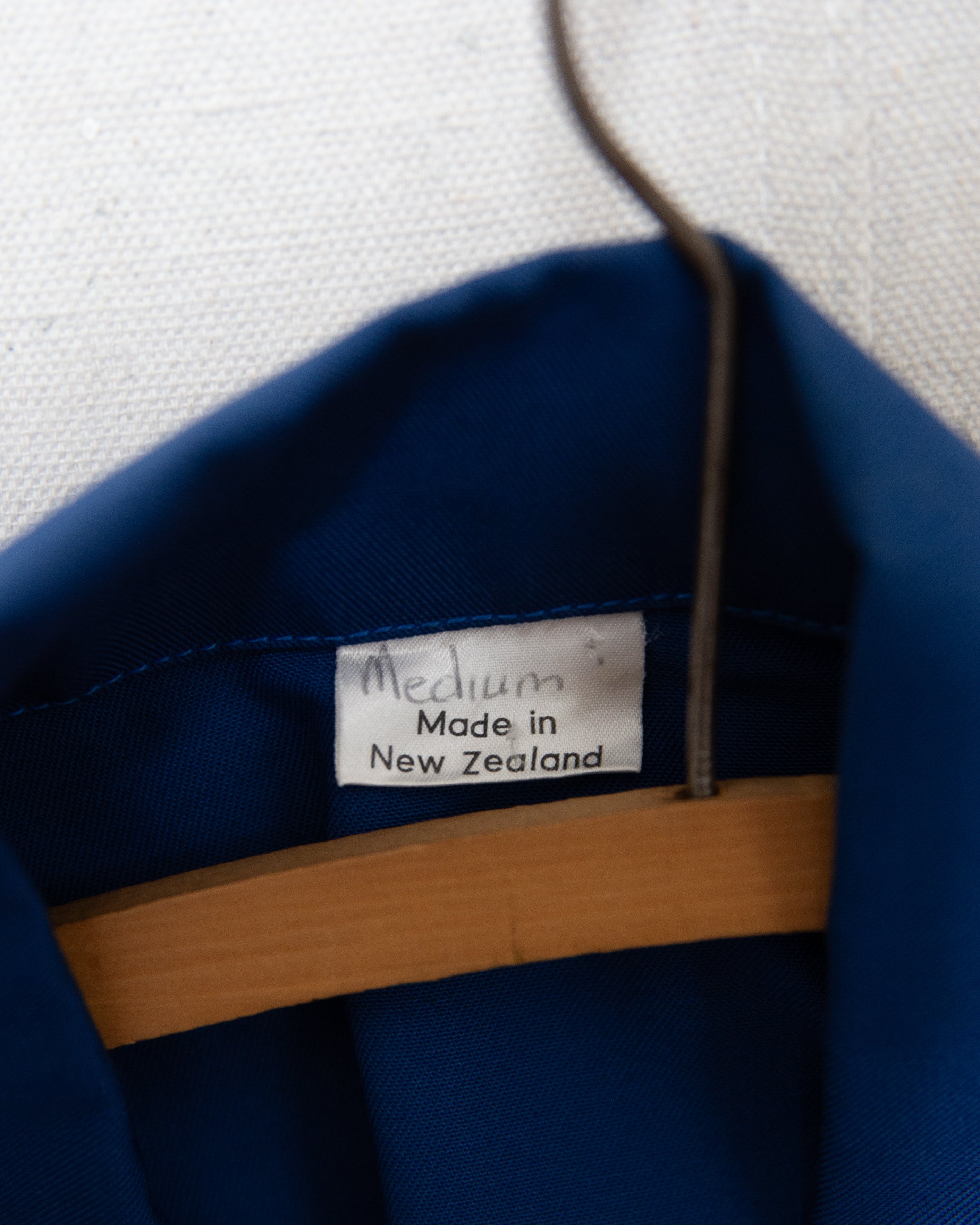 NZ Made Snap Button Work Shirt - M