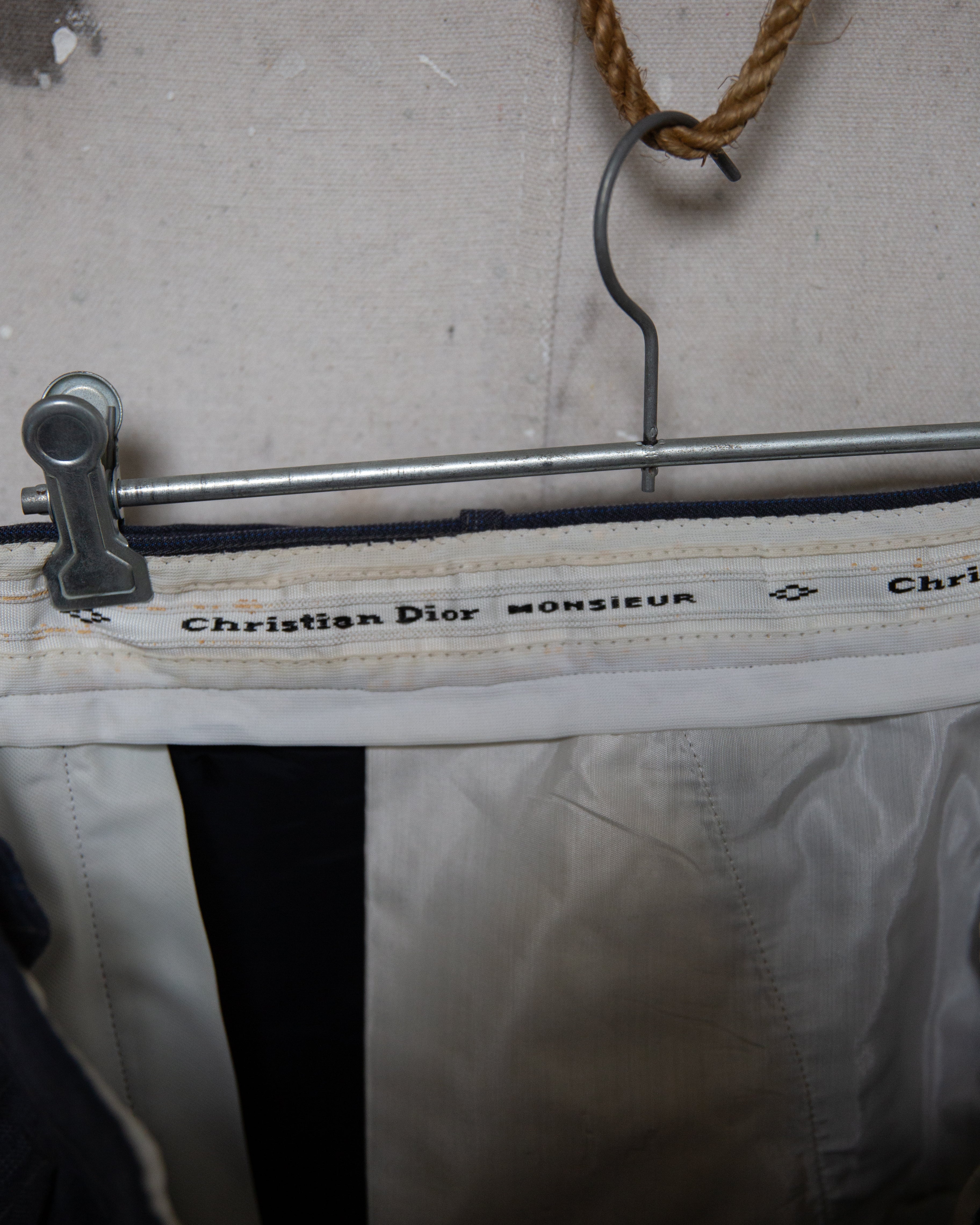 1990S Christian Dior Pinstripe Pants - 33