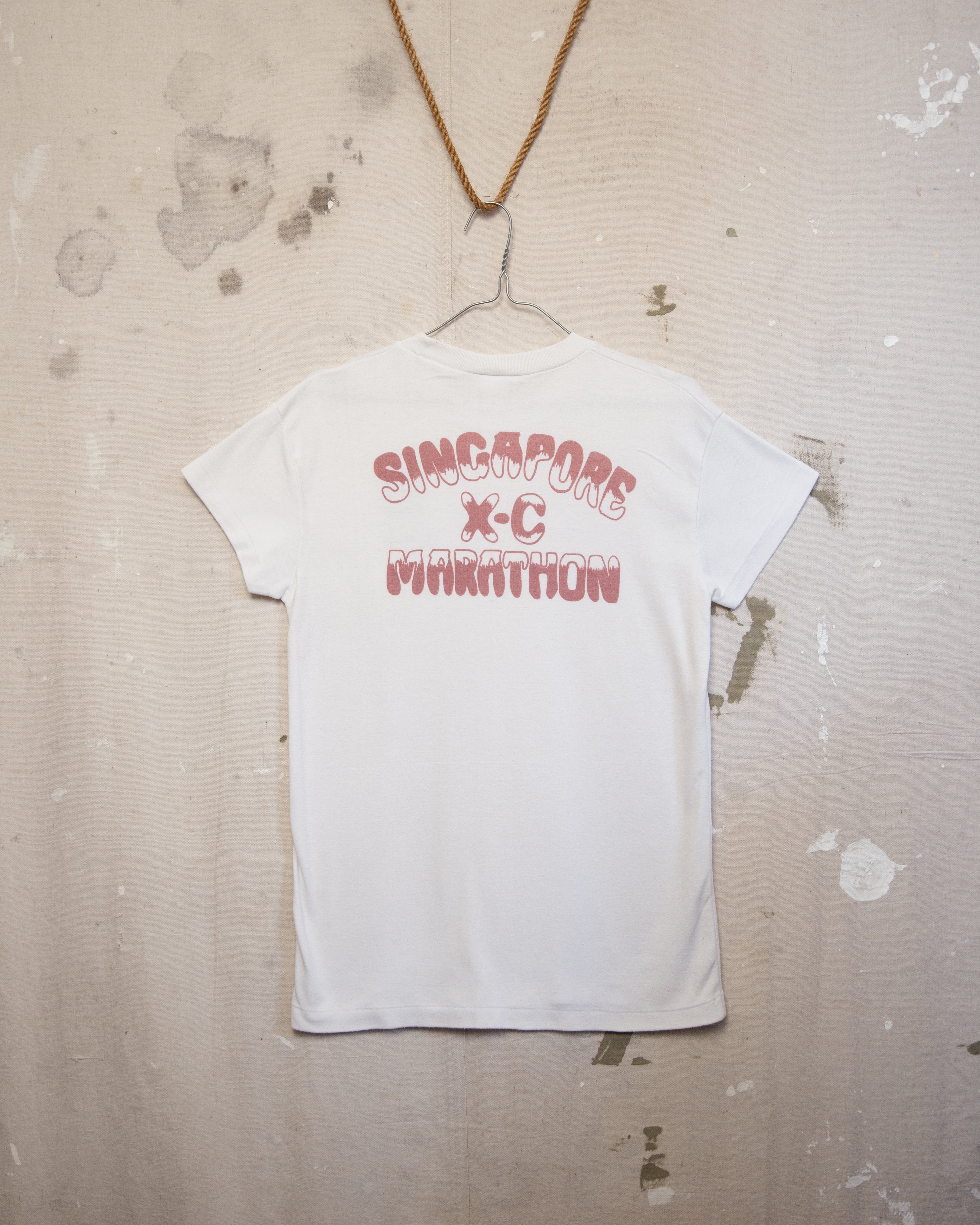 1970S/80S Singapore XC Marathon Tee - S/M