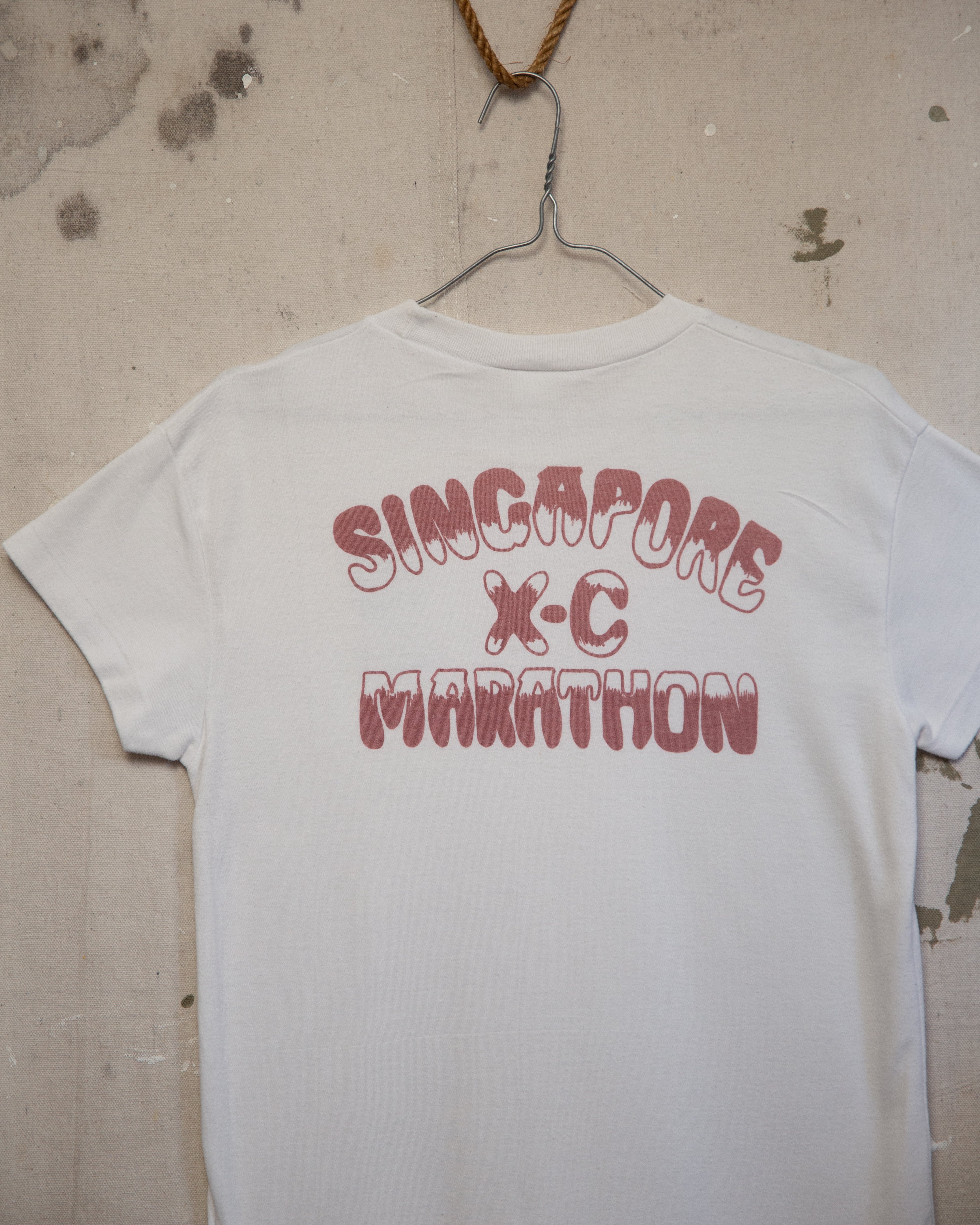 1970S/80S Singapore XC Marathon Tee - S/M
