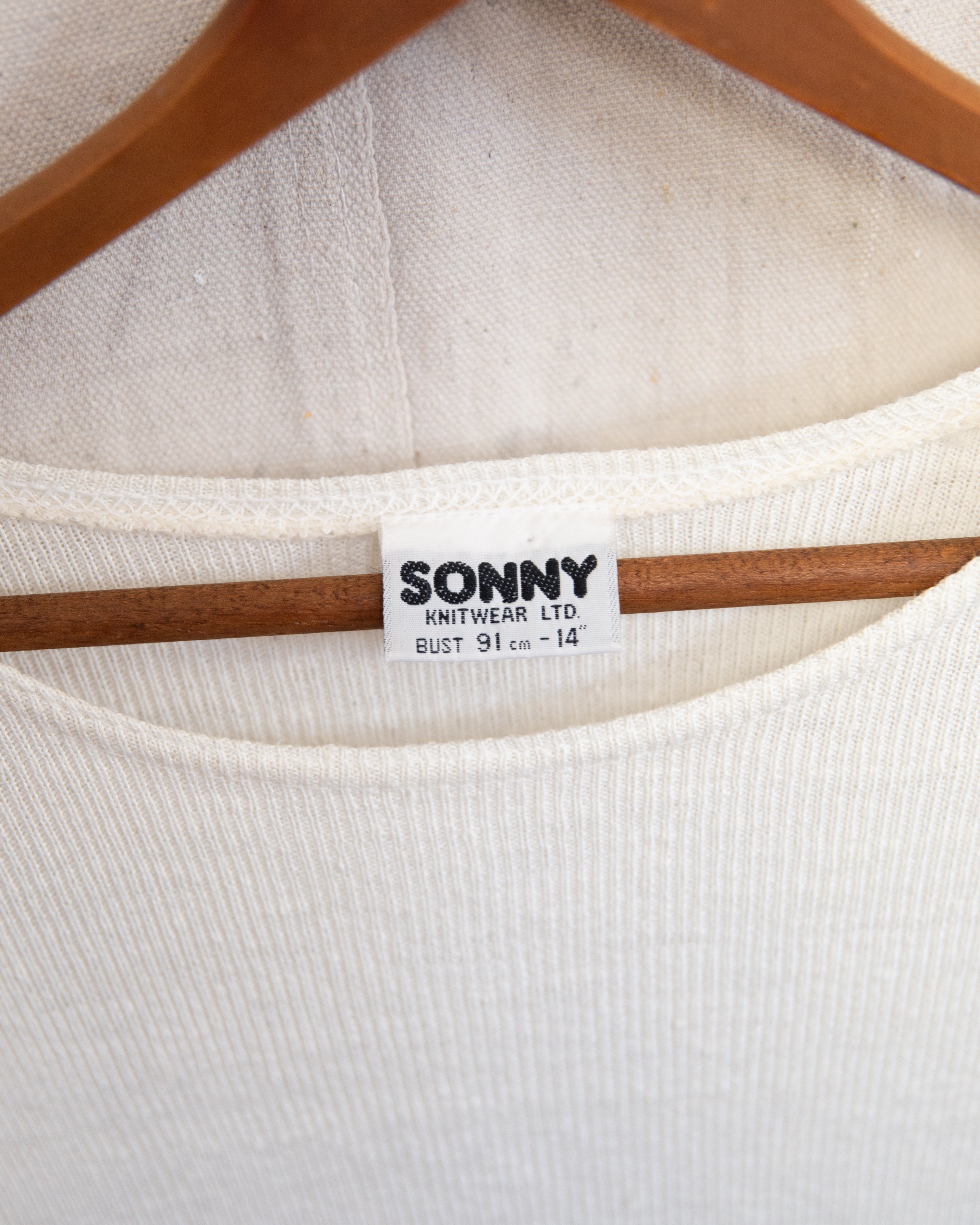 NZ Made Distressed Knit Long Sleeve - M/L