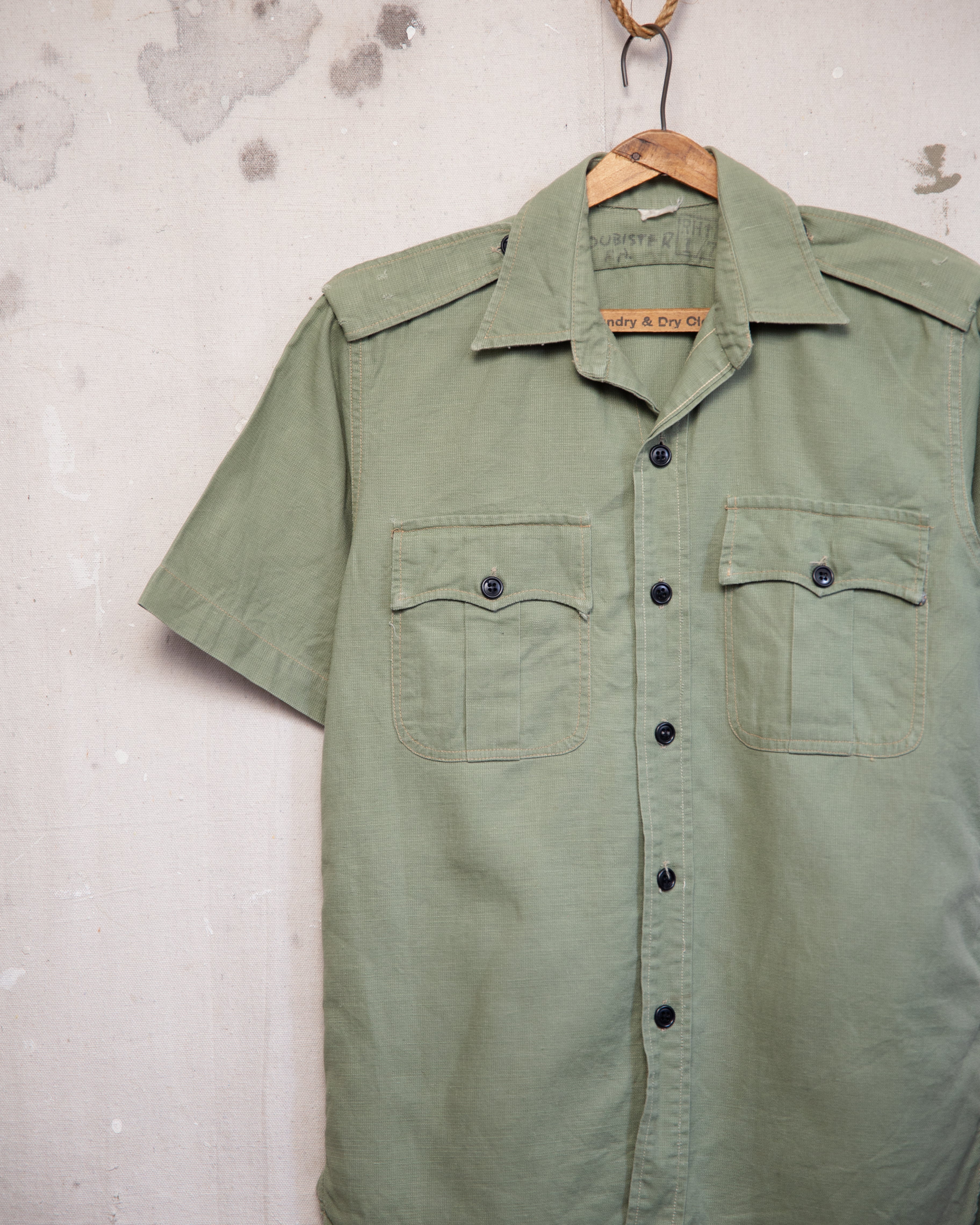1970S Military Shirt - M
