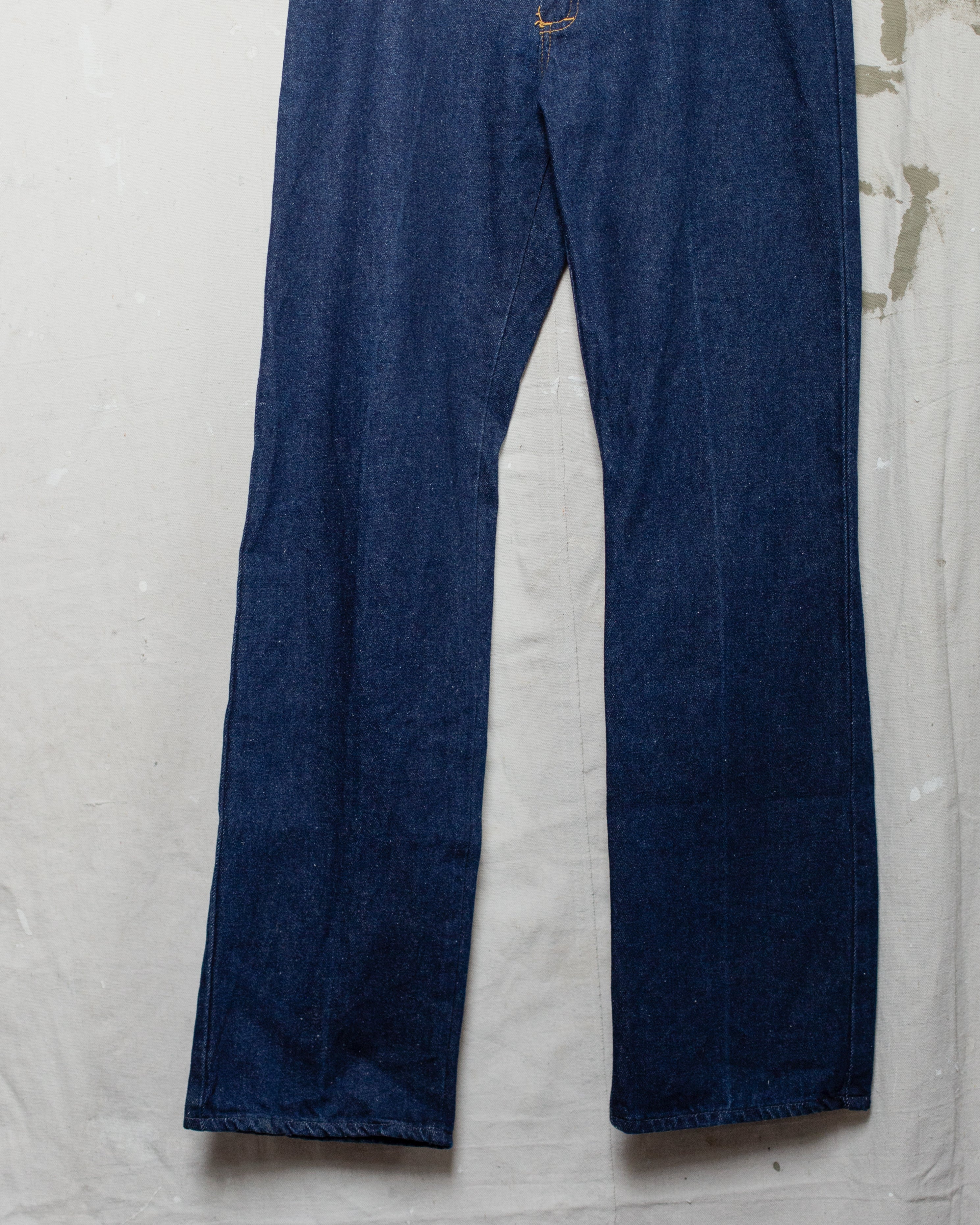 1980S Deadstock NZ Made Lee Rider Straight Leg Jeans - 36"