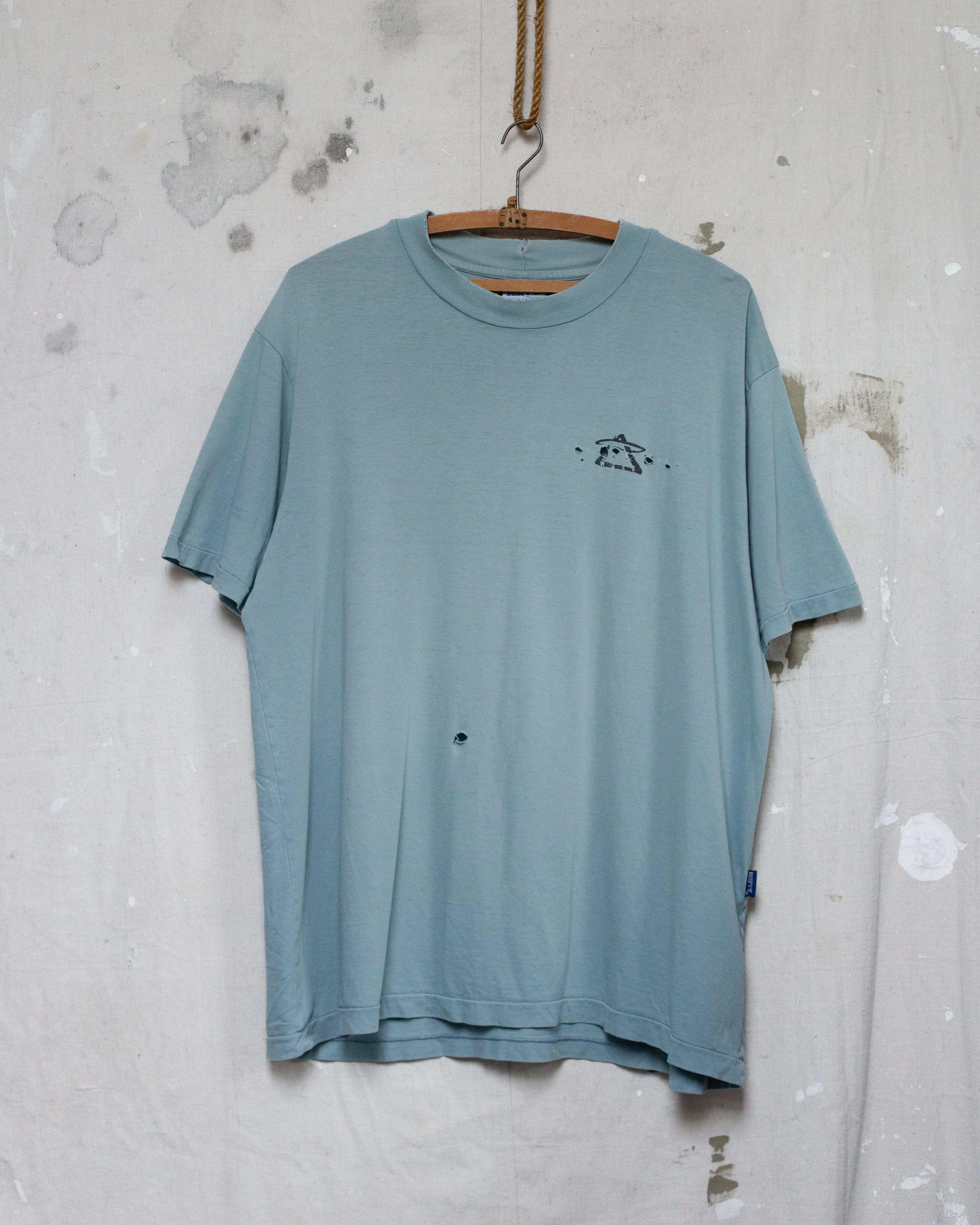 1990S Thrashed Single Stitch NZ made Tee - XL