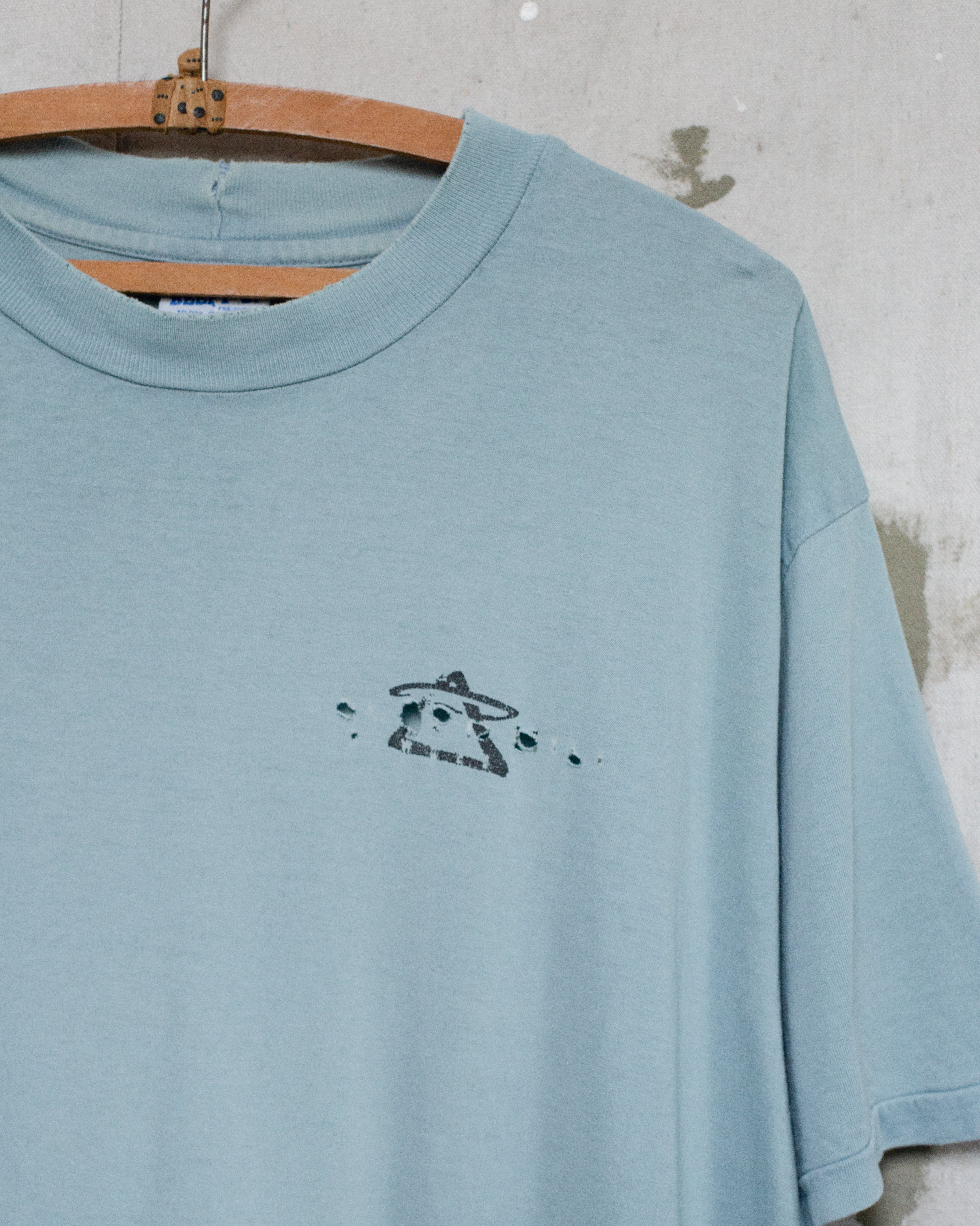 1990S Thrashed Single Stitch NZ made Tee - XL