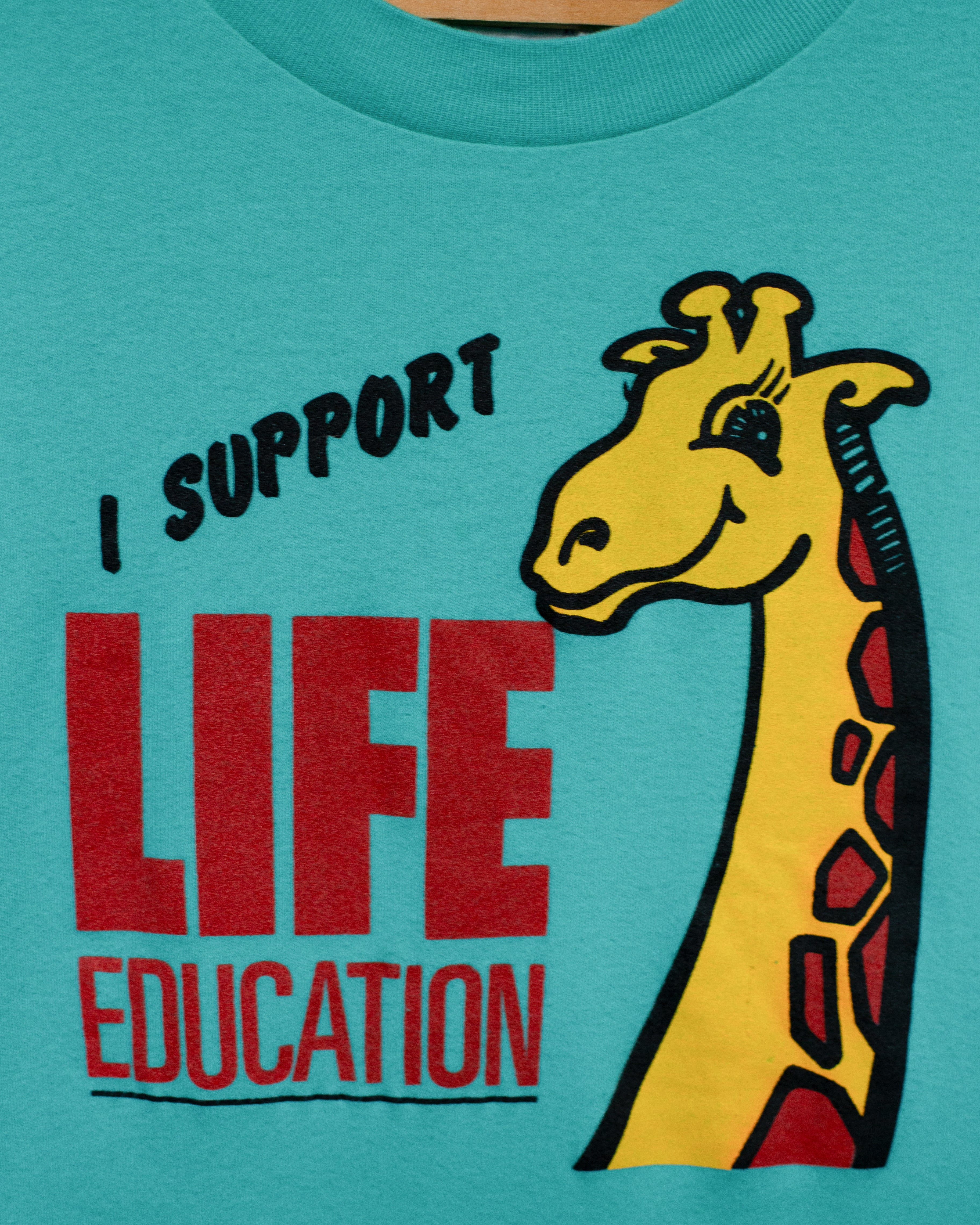 1990S Single Stitch Harold The Giraffe Tee - XL