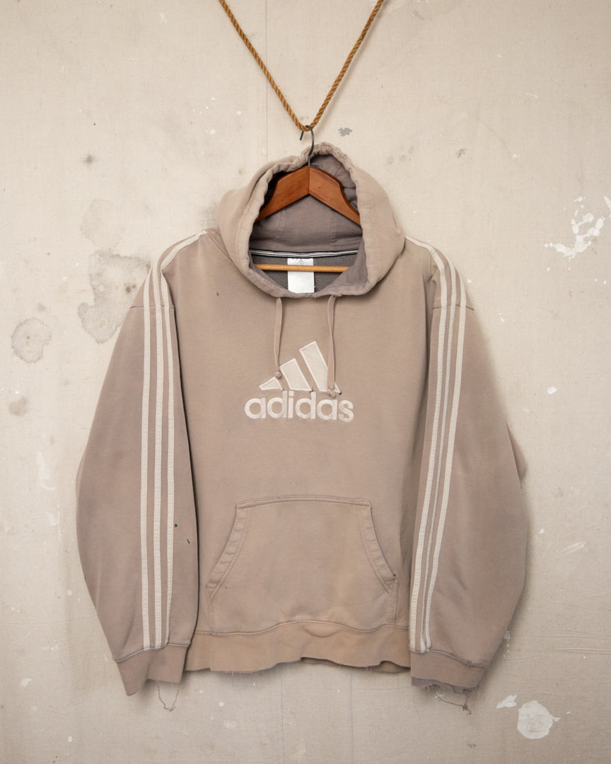 Thrashed Adidas Hoodie - L