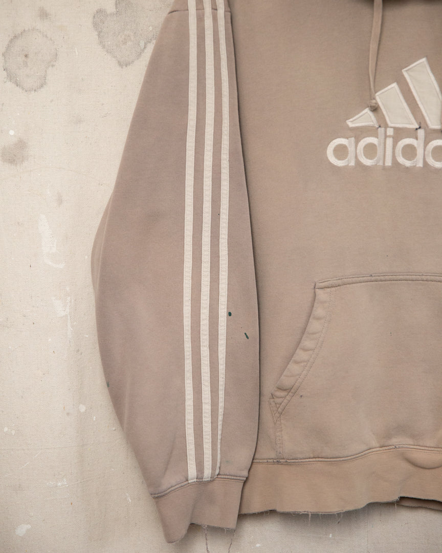 Thrashed Adidas Hoodie - L