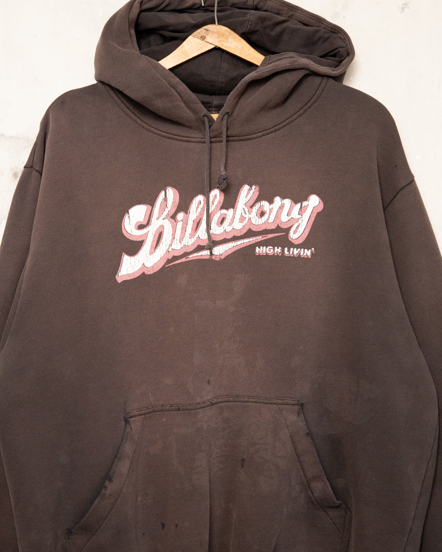 2000S Thrashed Billabong Hoodie - L