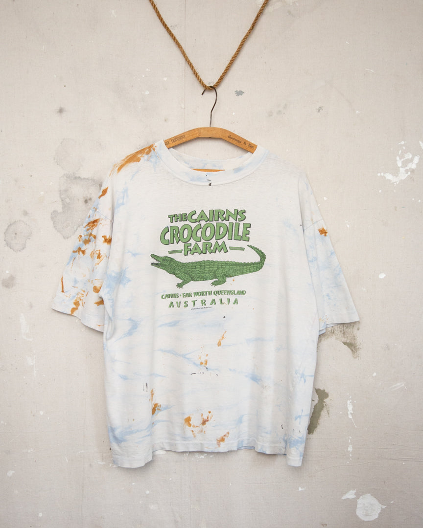 1990S Well Worn Crocodile Farm Tee - XL