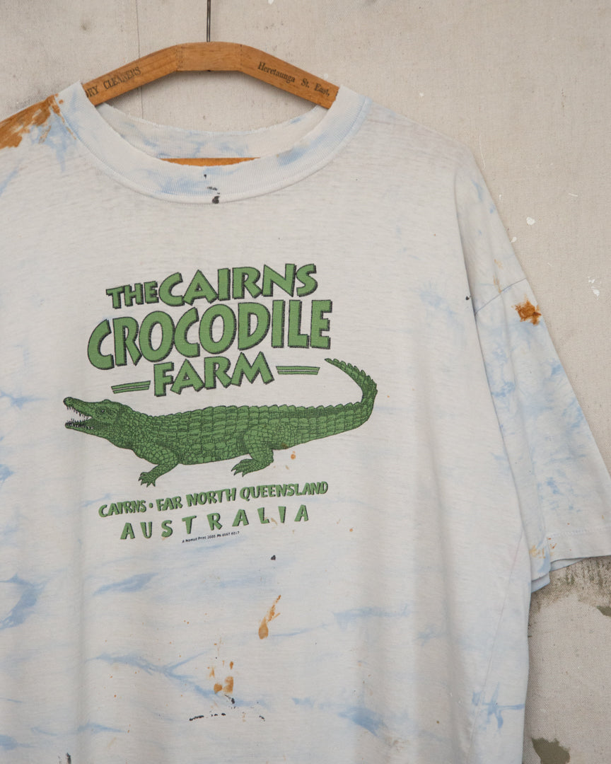 1990S Well Worn Crocodile Farm Tee - XL